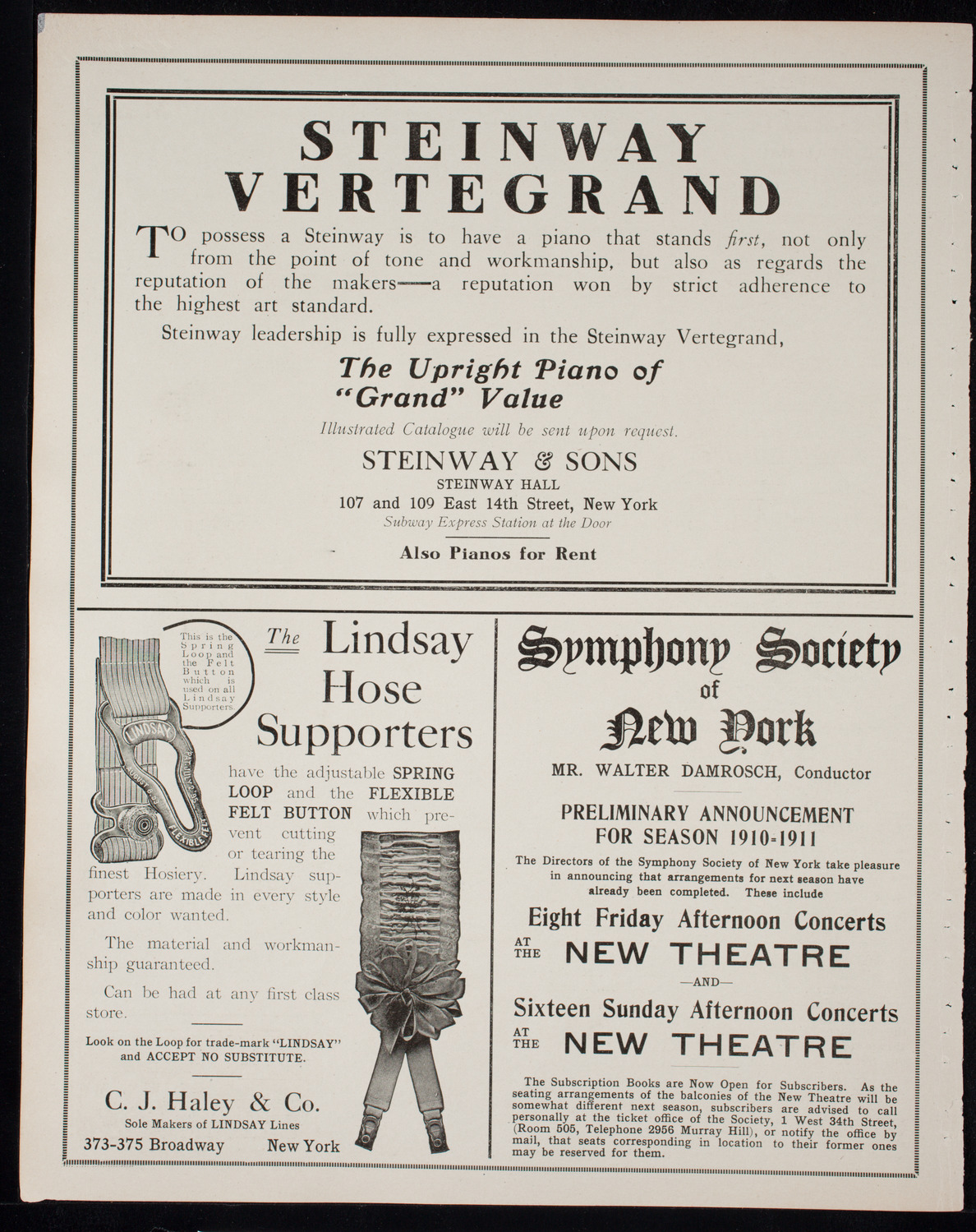 Newman's Illustrated Talks on Travel Topics, October 16, 1910, program page 4