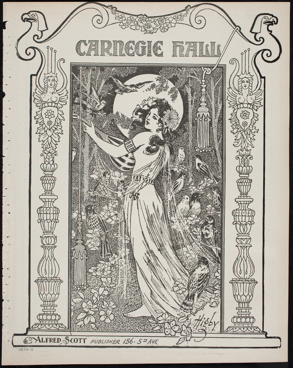 MacDowell Chorus, March 3, 1911, program page 1