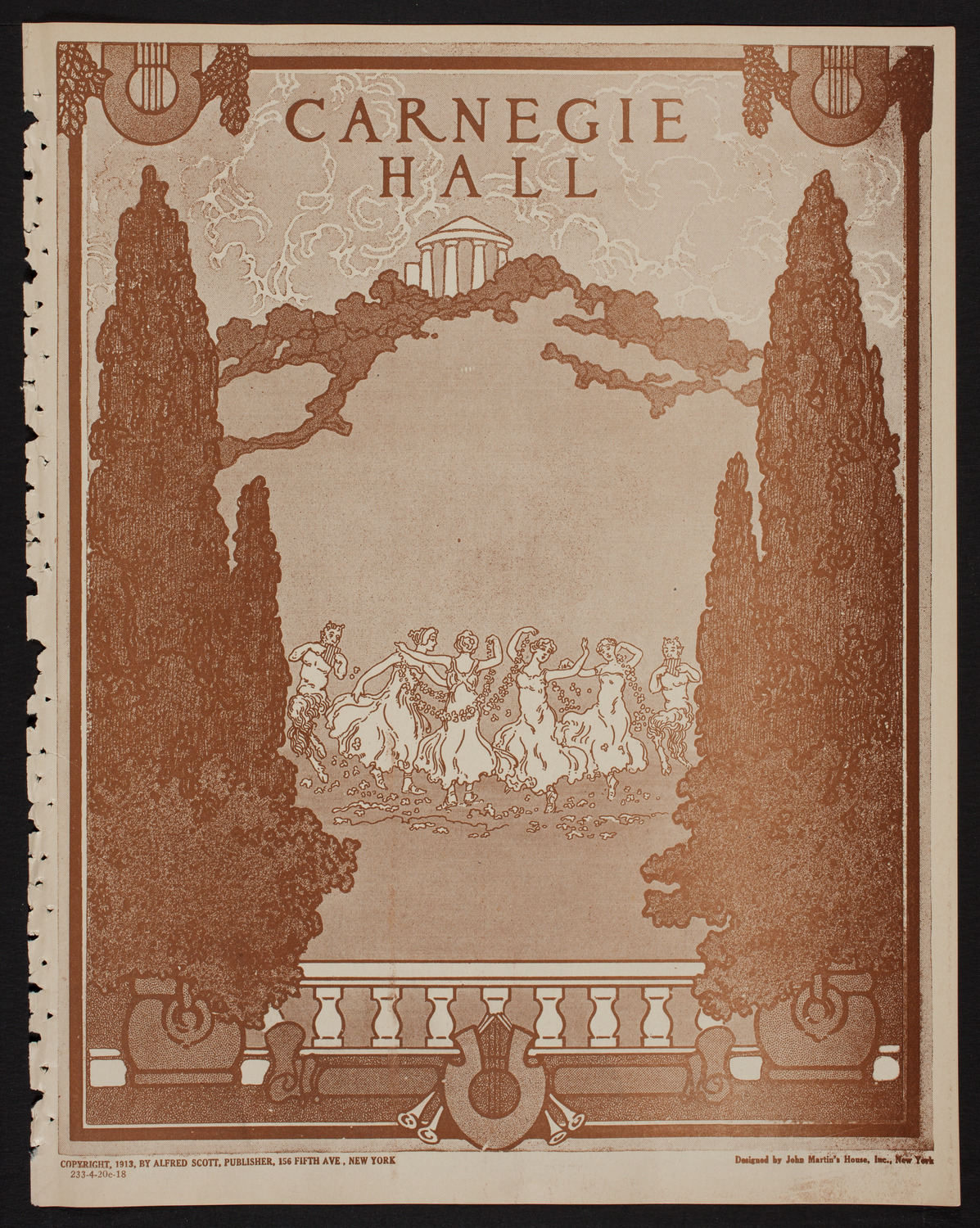 Kallman Orphanage 20th Anniversary Celebration, April 20, 1918, program page 1