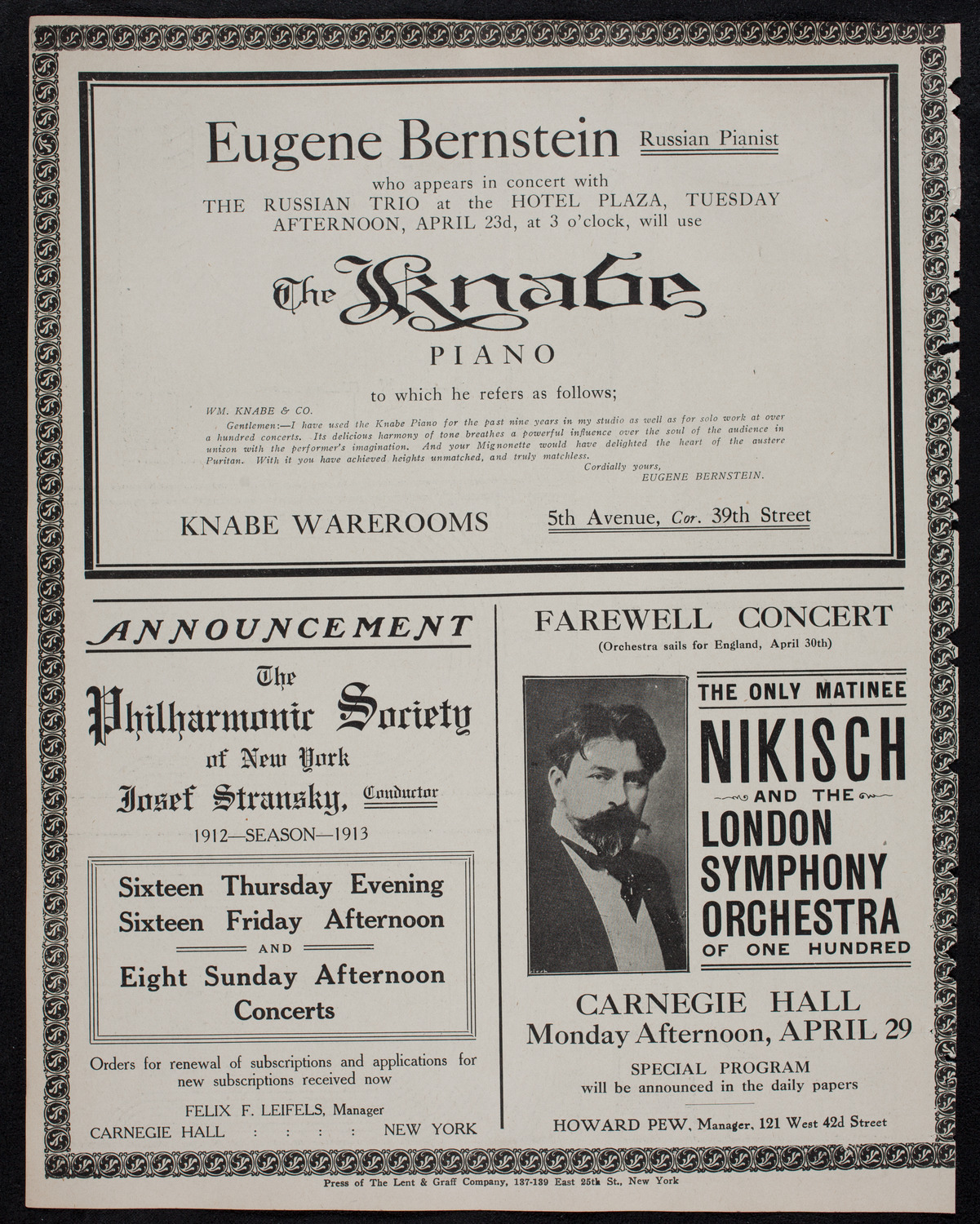 MacDowell Chorus, April 17, 1912, program page 12
