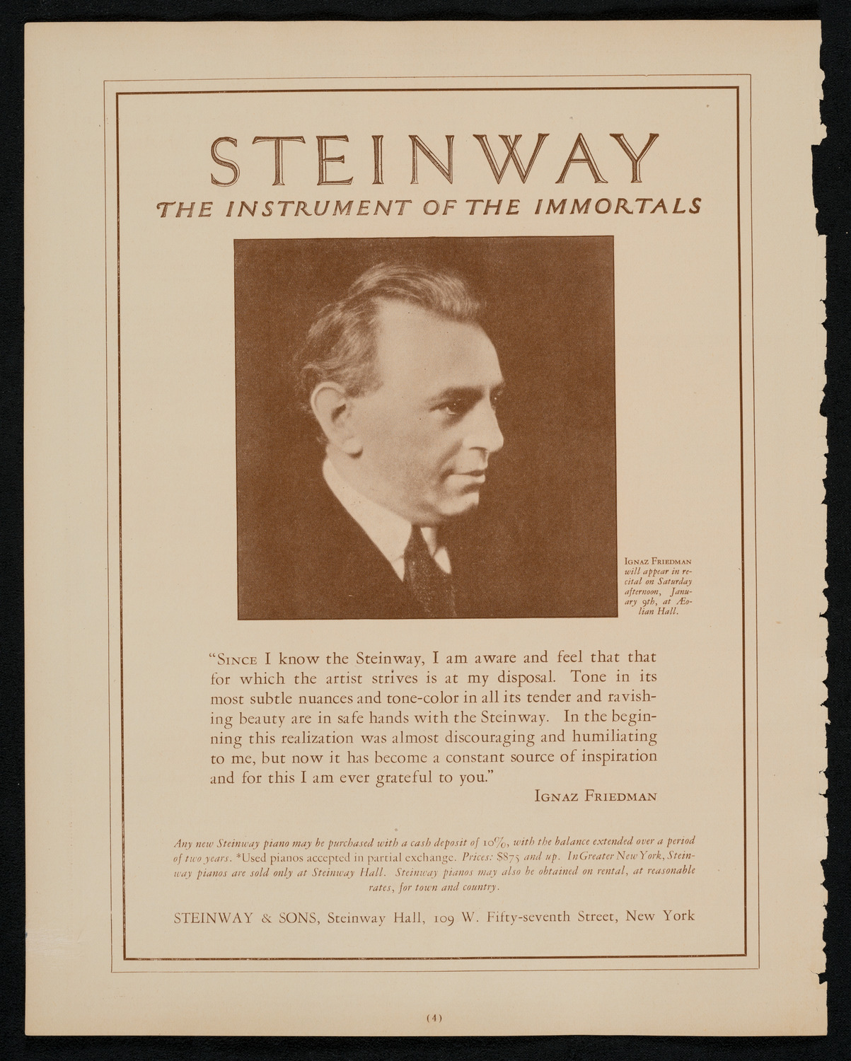 Symphony Concert for Young People, December 26, 1925, program page 4