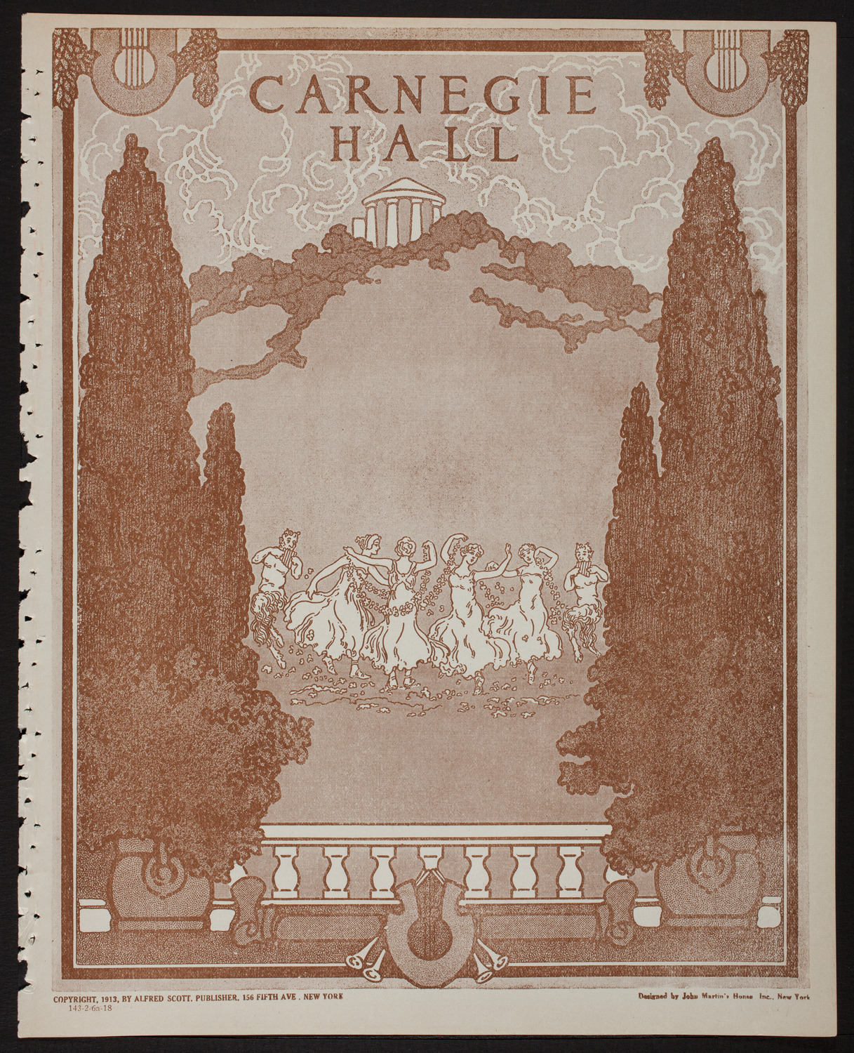 New York Symphony Orchestra, February 6, 1918, program page 1