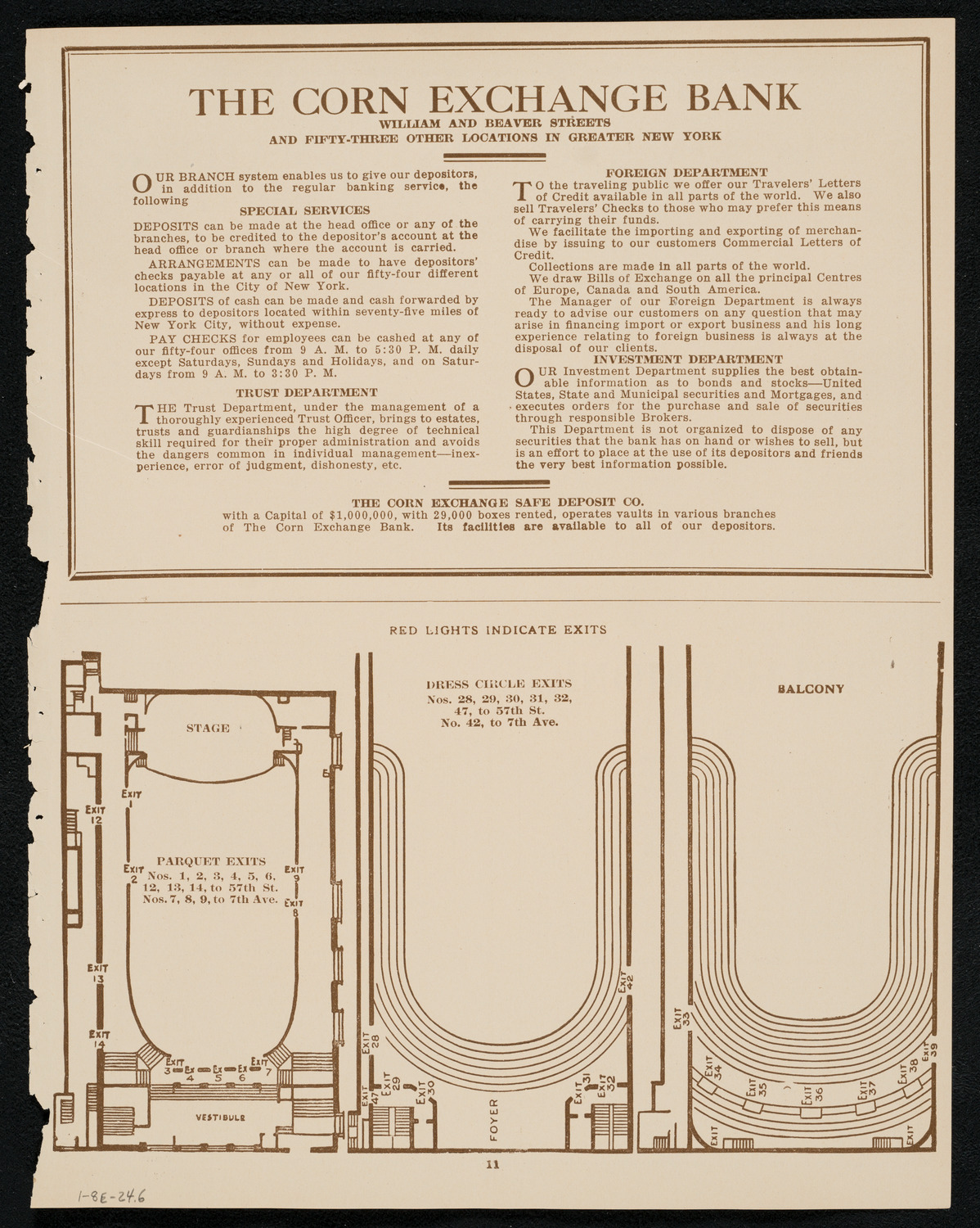 Benefit: Music and Art Lovers' Club, January 8, 1924, program page 11