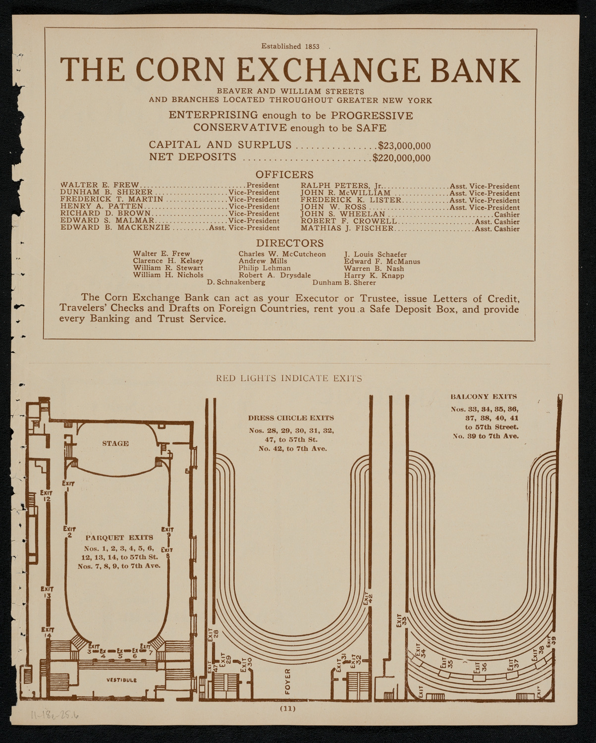 Maximilian Rose, Violin, November 18, 1925, program page 11