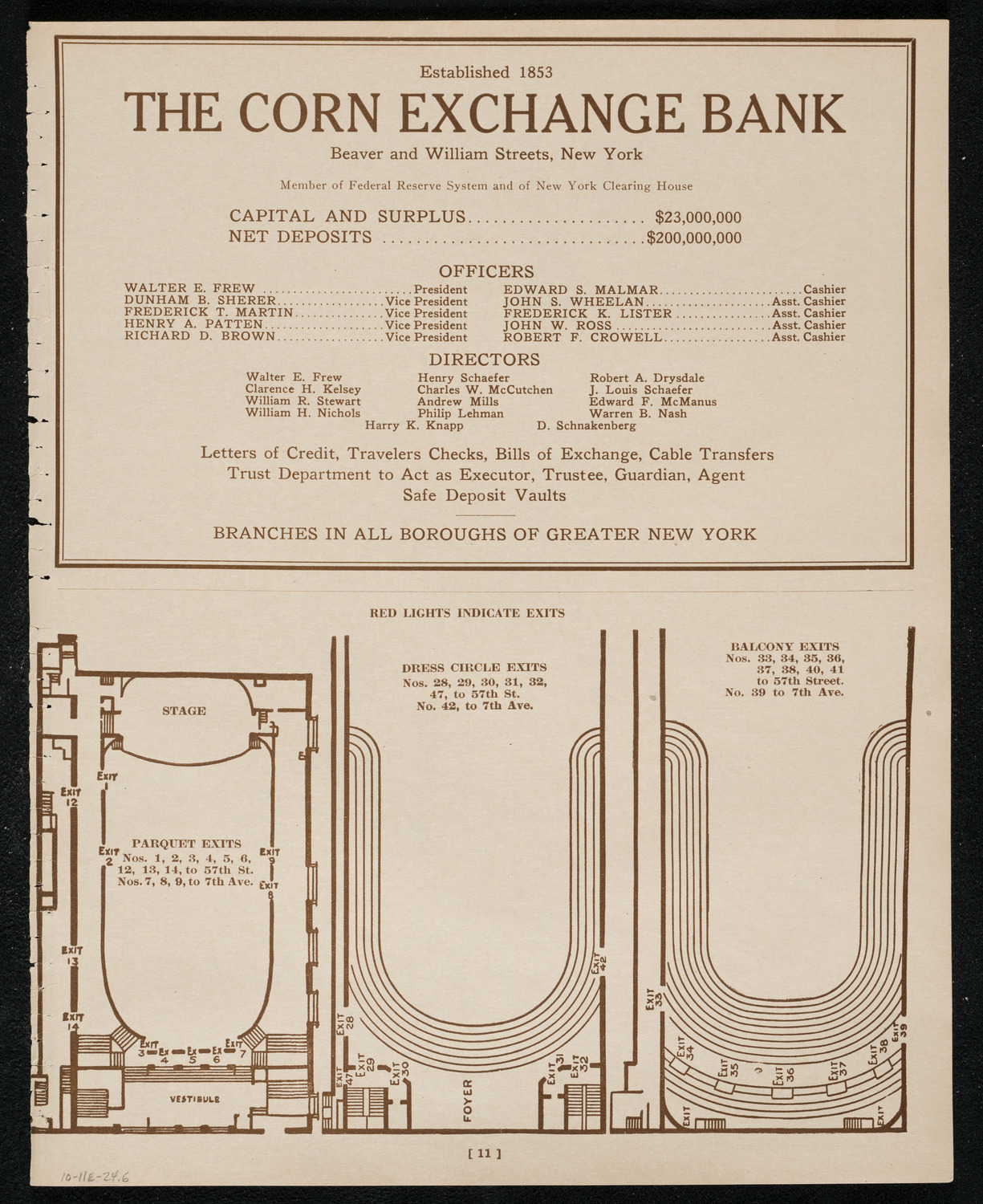 Bernardo Olshanky, Baritone, assisted by Helen Jeffrey, October 11, 1924, program page 11