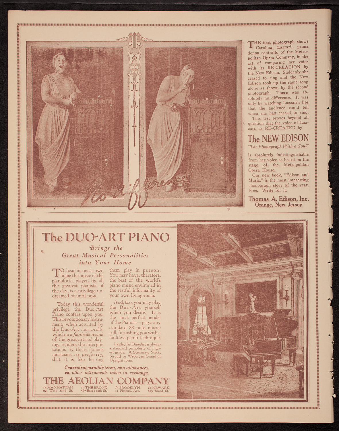 Helen Stanley, Soprano, November 4, 1919, program page 2