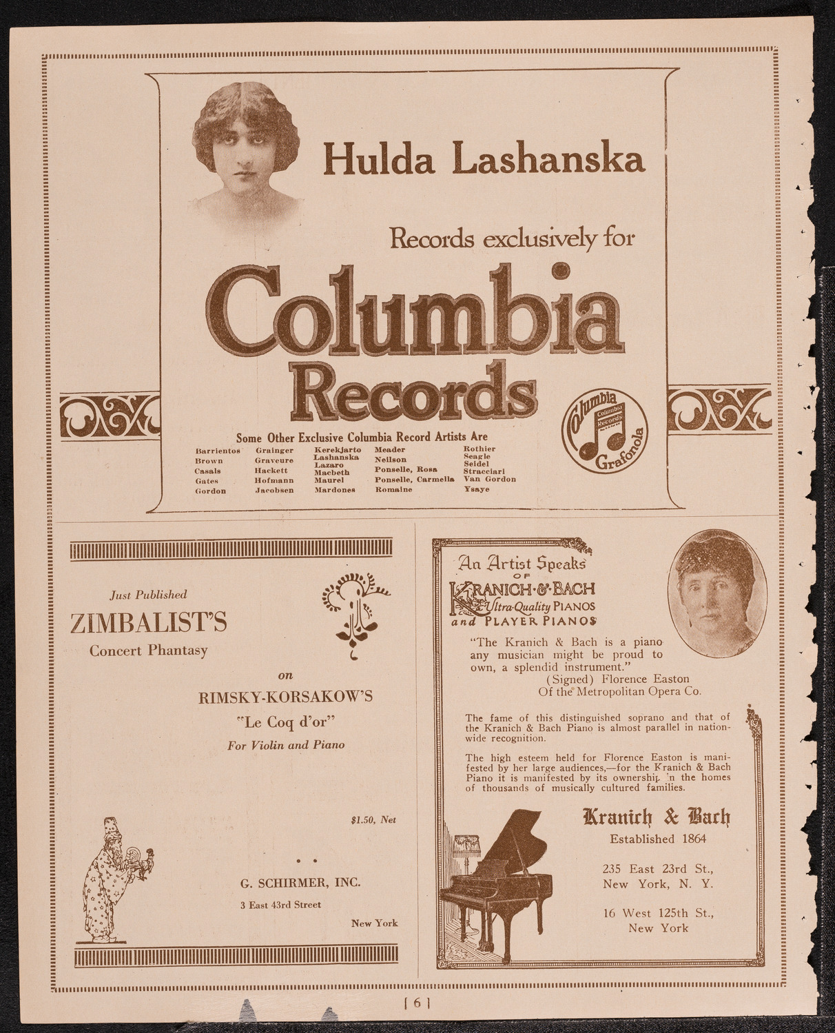 Newman Traveltalks: The Canadian Rockies, November 27, 1921, program page 6