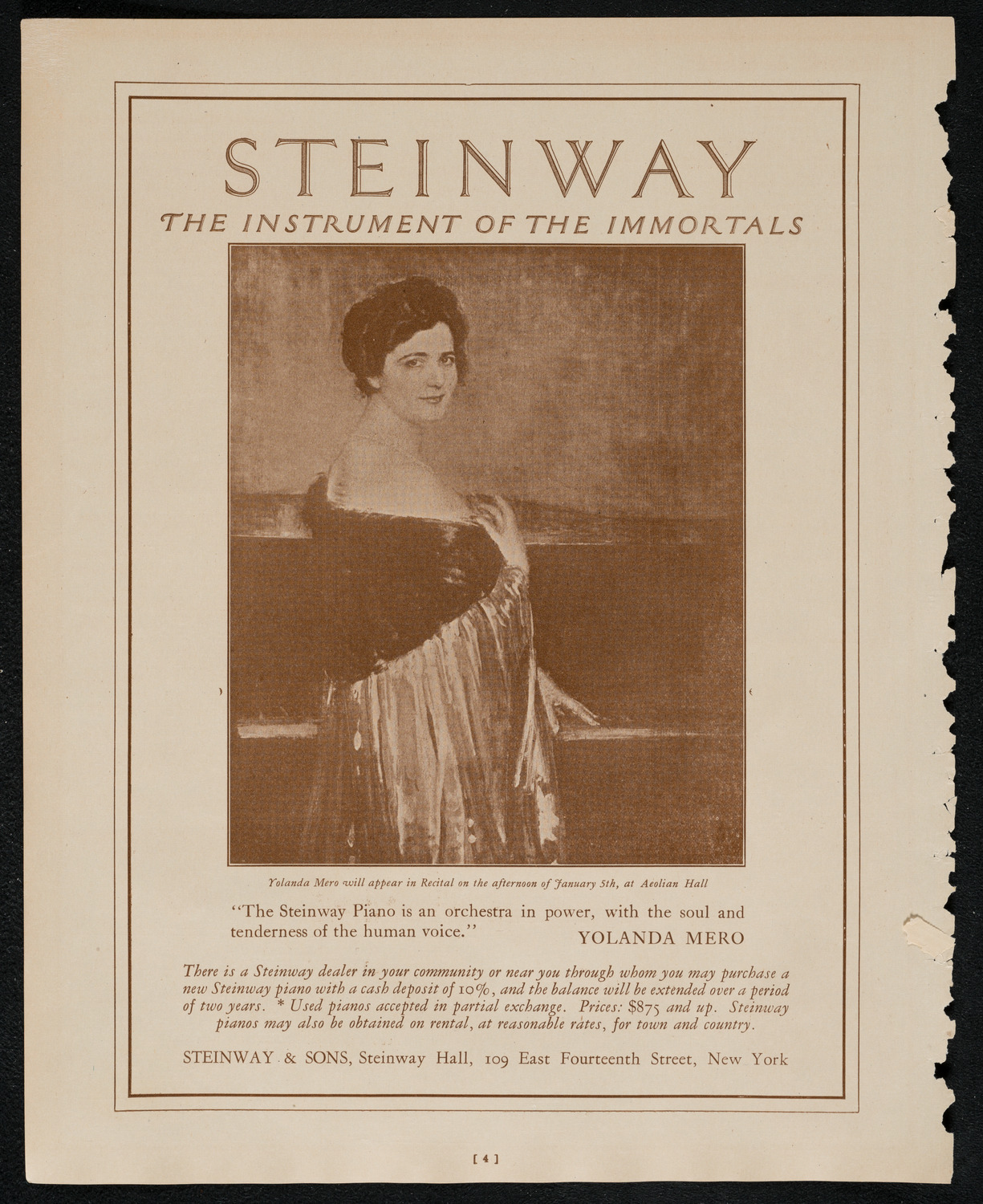 Newman Traveltalks: Around the World, December 23, 1924, program page 4