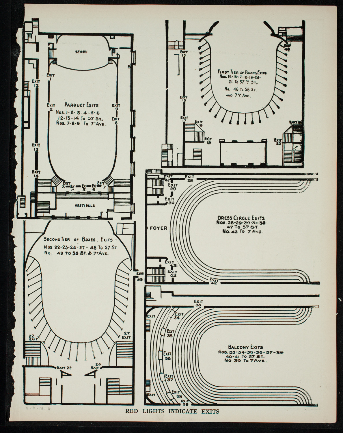 New York Philharmonic, November 4, 1910, program page 11