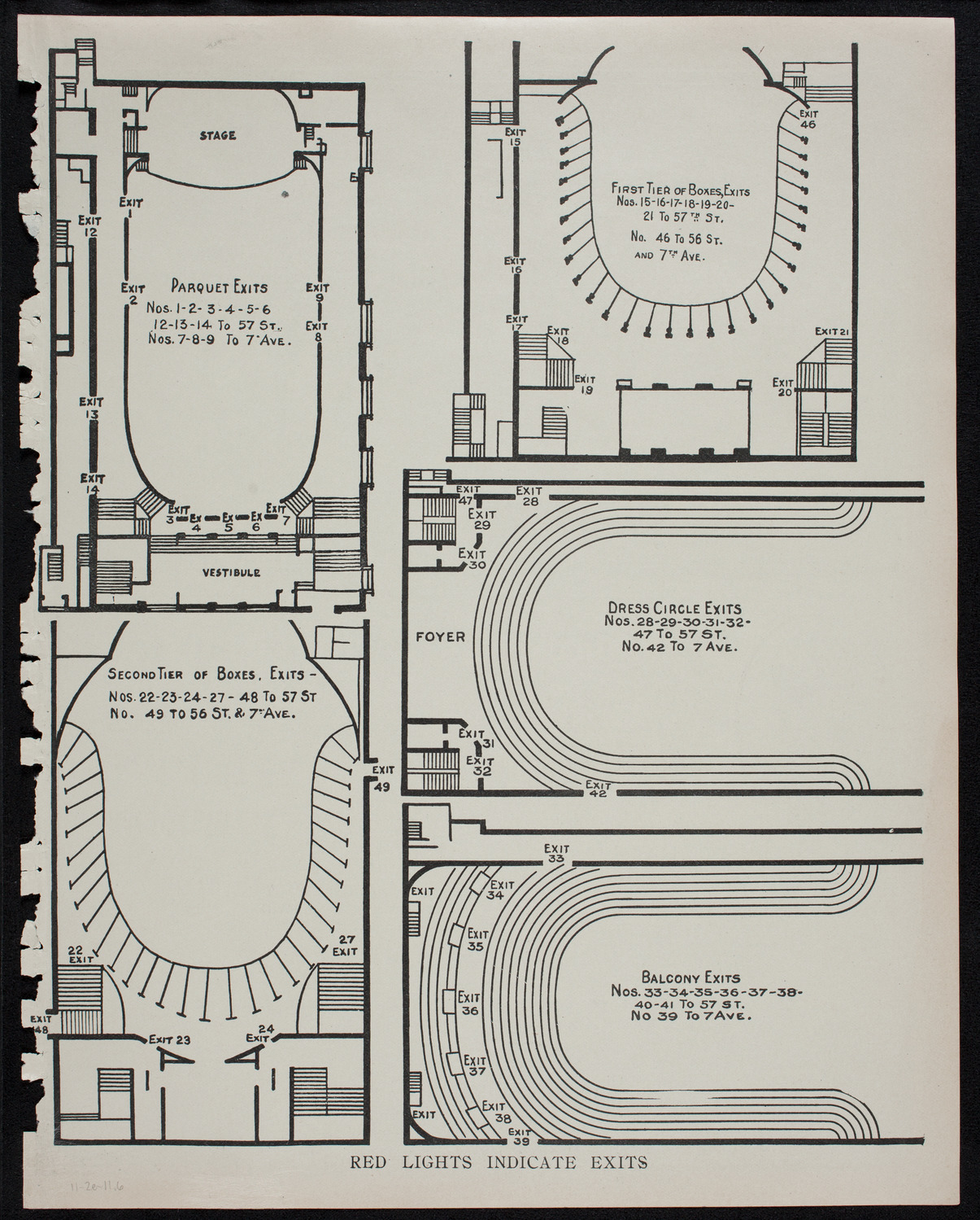 New York Philharmonic, November 2, 1911, program page 11