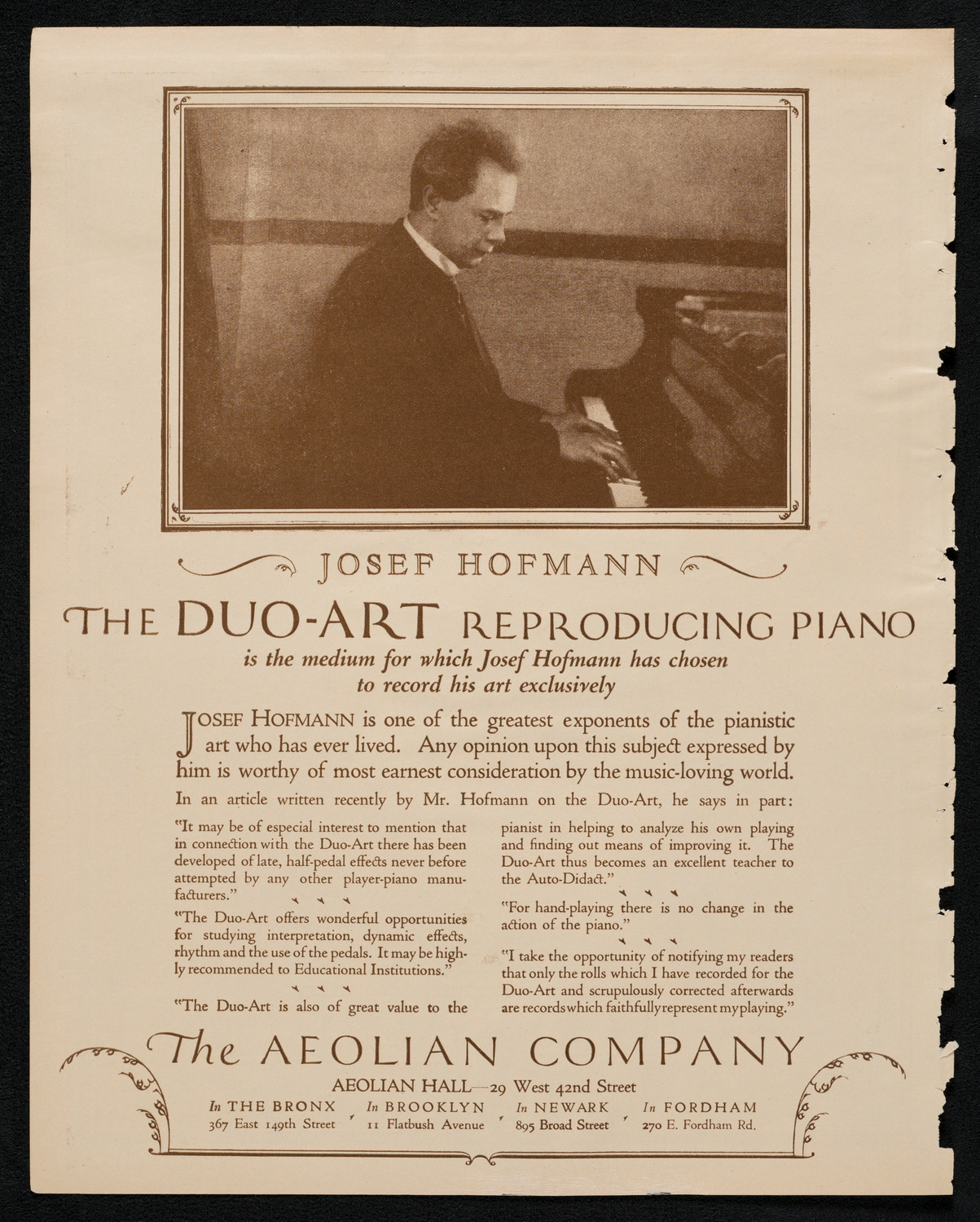 Cleveland Orchestra, January 23, 1923, program page 2
