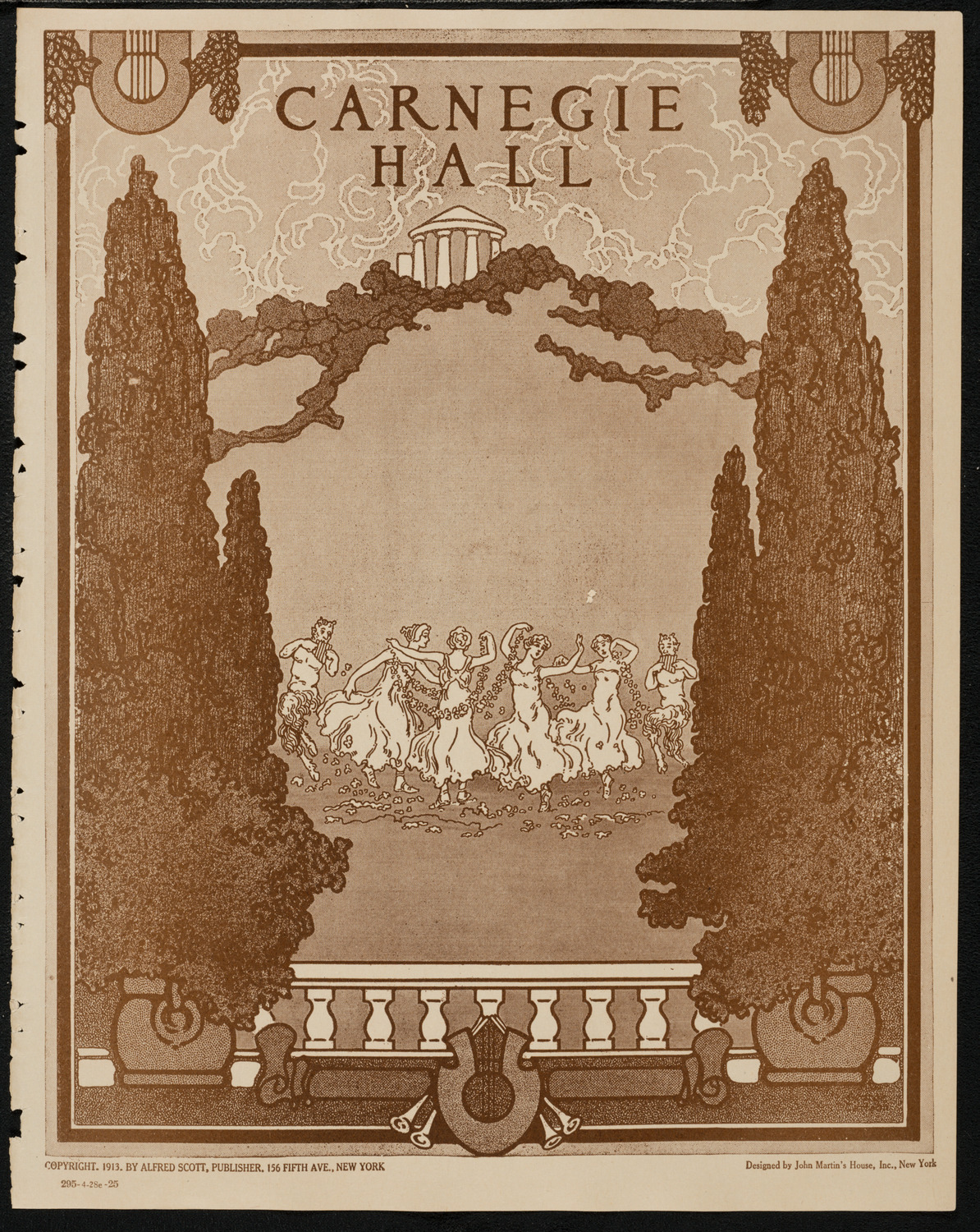 Gala Concert Celebrating the 80th Birthday of Leopold Auer, April 28, 1925, program page 1