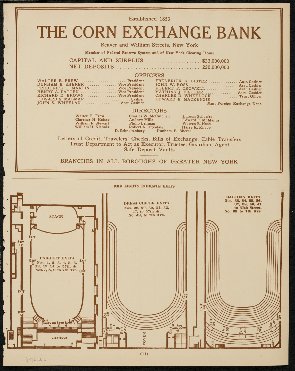 Jascha Heifetz, Violin, March 15, 1925, program page 11