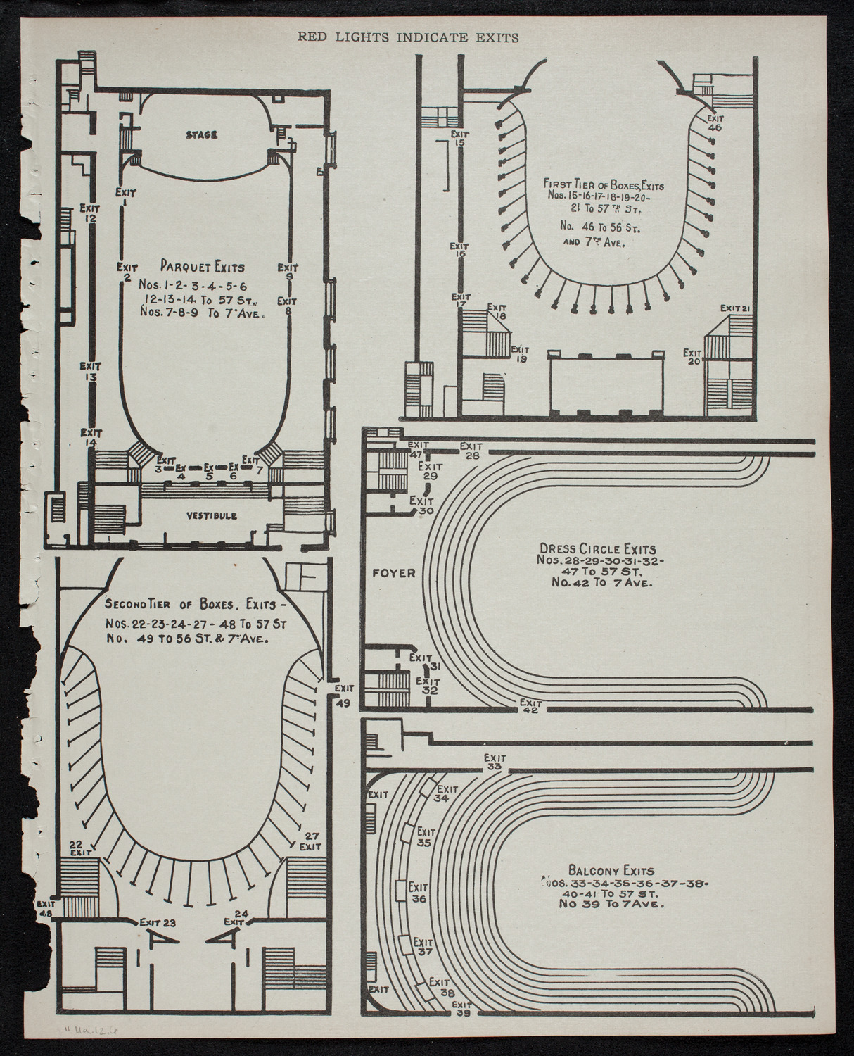 Elmendorf Lecture: Yellowstone Park, November 11, 1912, program page 11
