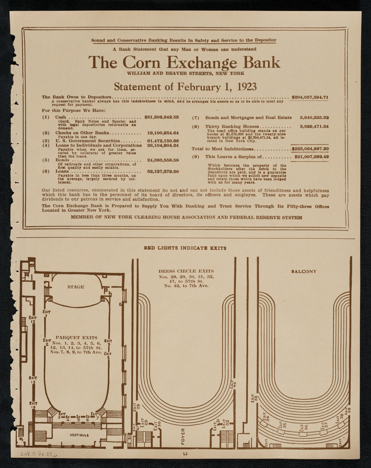 New York Philharmonic, March 8, 1923, program page 11