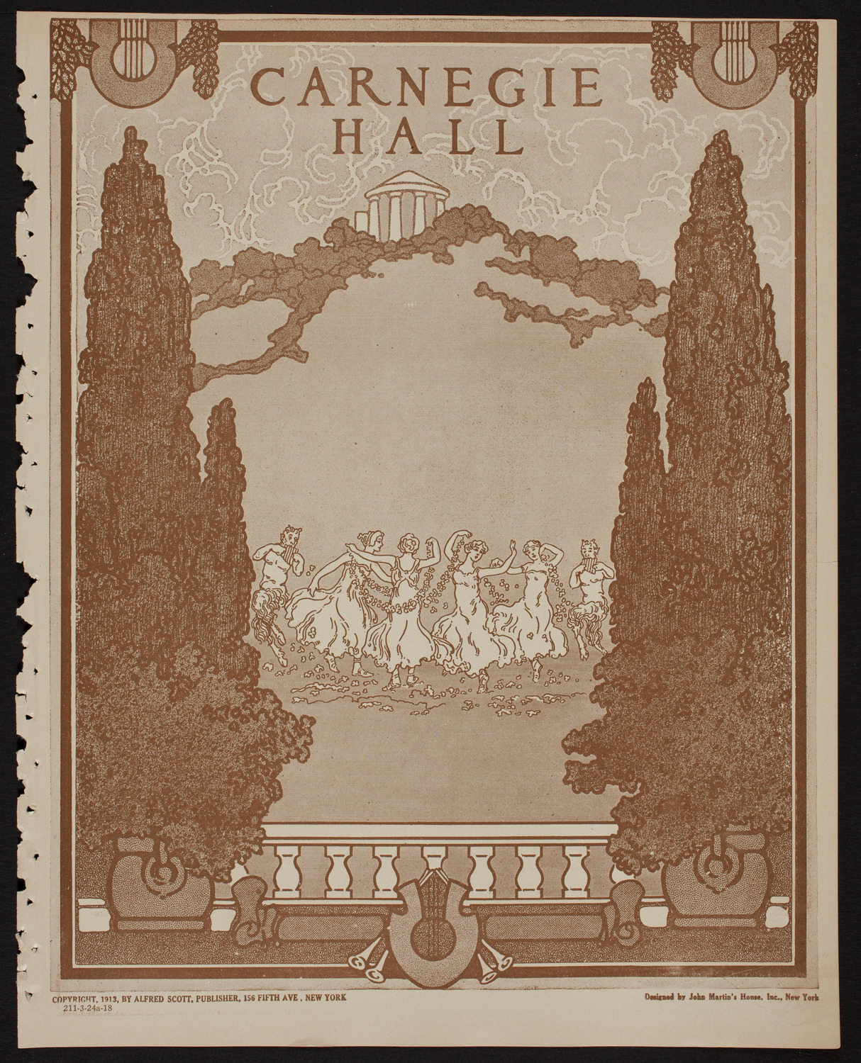 New York Philharmonic, March 24, 1918, program page 1