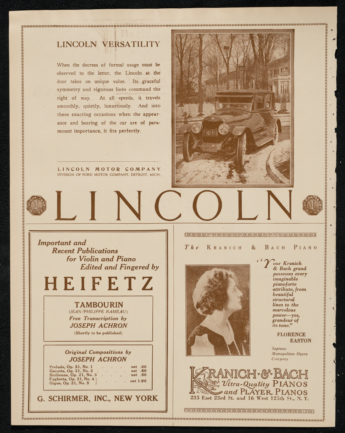 Symphony Concert for Young People, February 16, 1924, program page 6