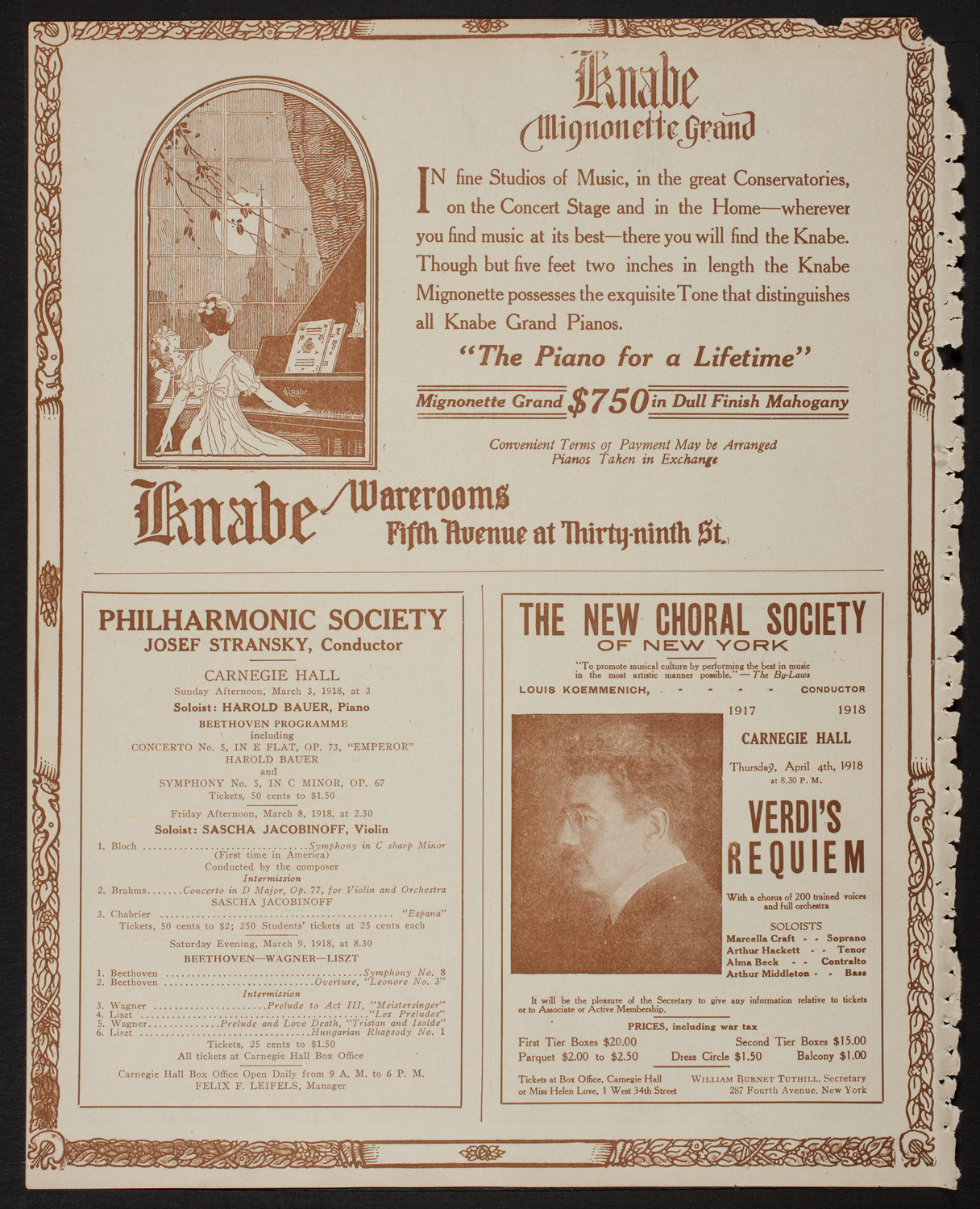 Meeting: Girls' Patriotic Service League, March 1, 1918, program page 12