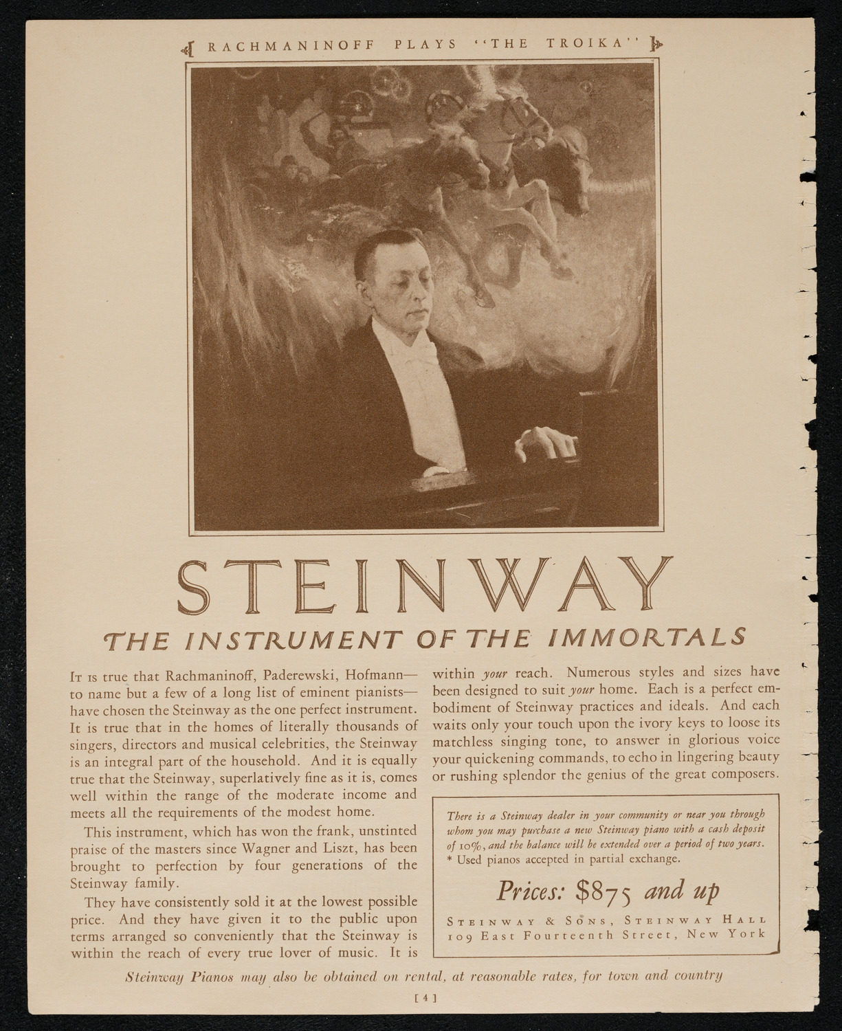 Bernardo Olshanky, Baritone, assisted by Helen Jeffrey, October 11, 1924, program page 4