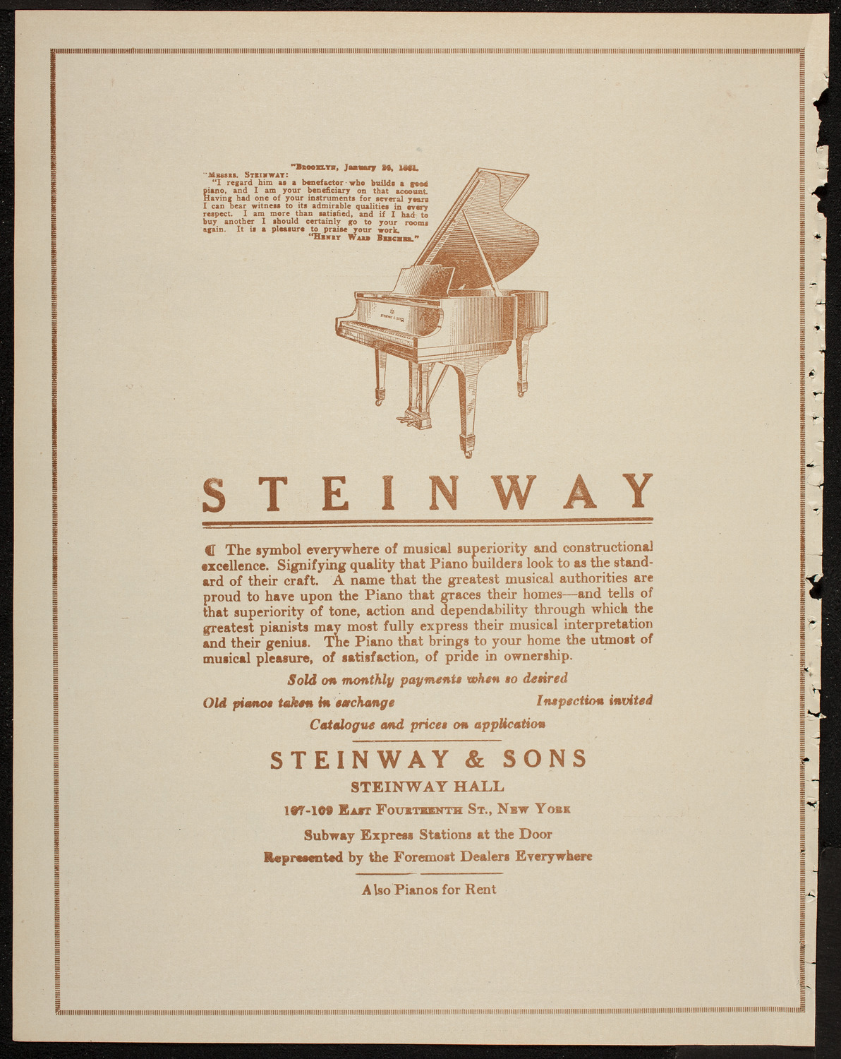 Clotilde Meygret, Soprano, April 18, 1920, program page 4