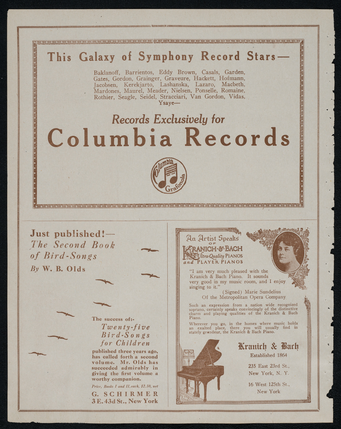 Issay Mitnitzky, Violin, January 17, 1921, program page 6