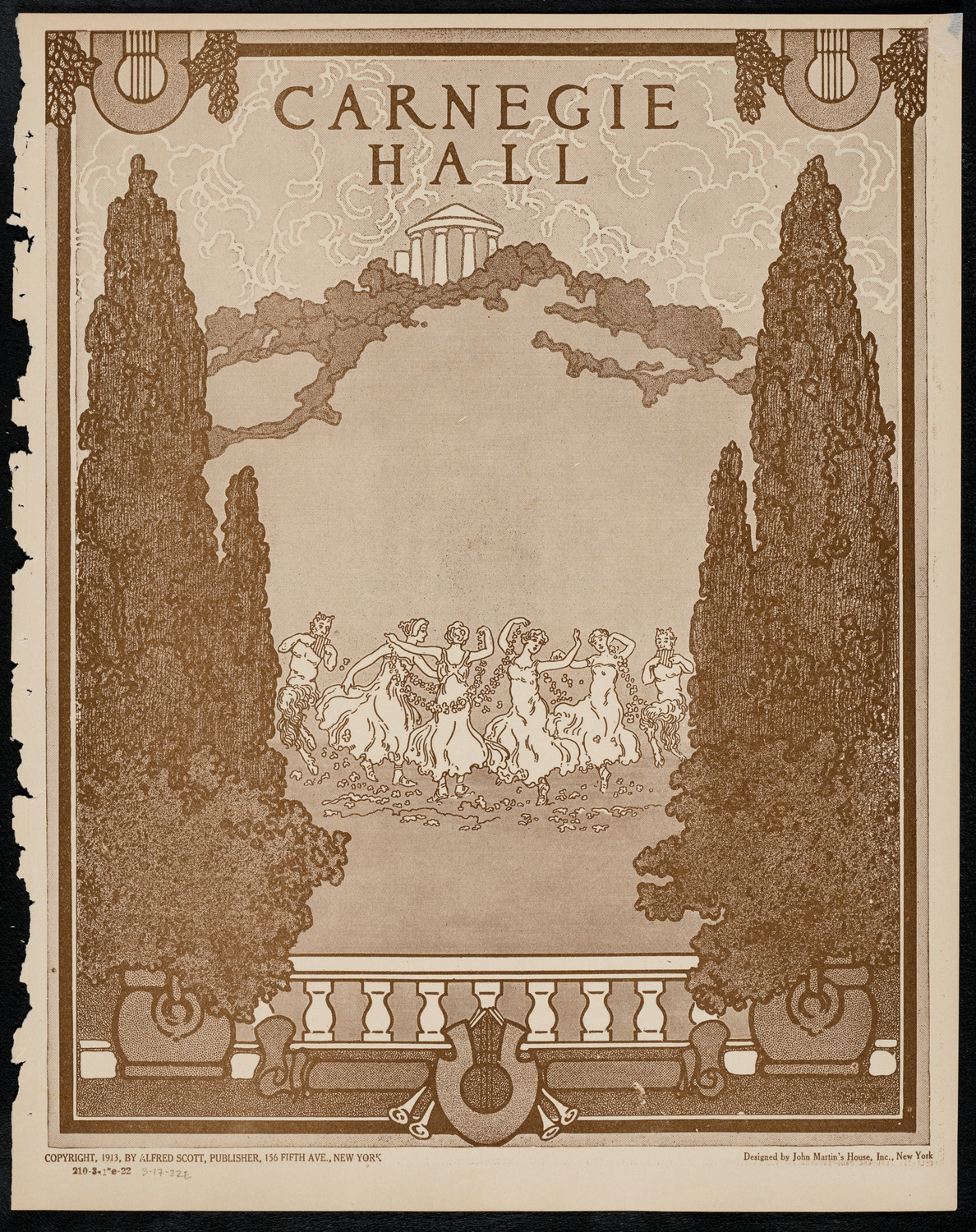 Alice Verlet, Soprano, March 17, 1922, program page 1