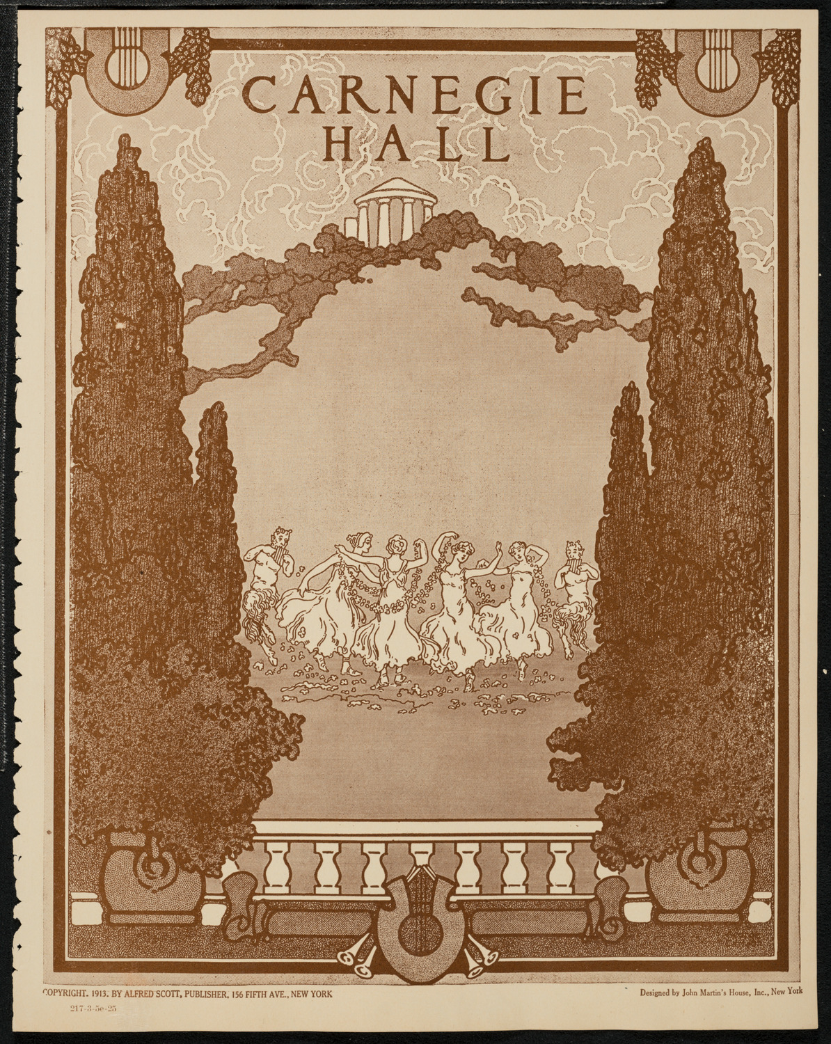 New York Philharmonic, March 5, 1925, program page 1