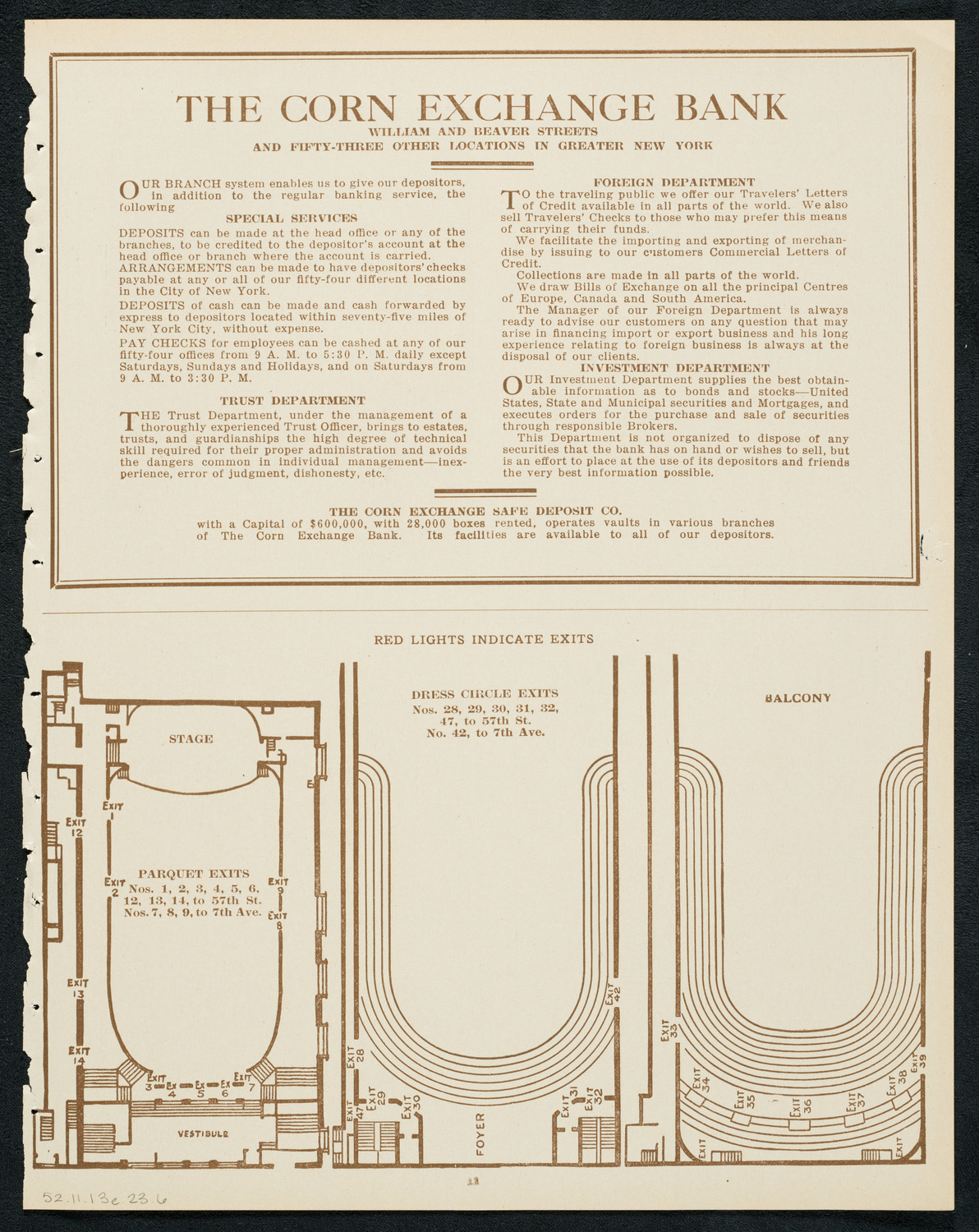 Margaret Matzenauer, Mezzo-Soprano, November 13, 1923, program page 11