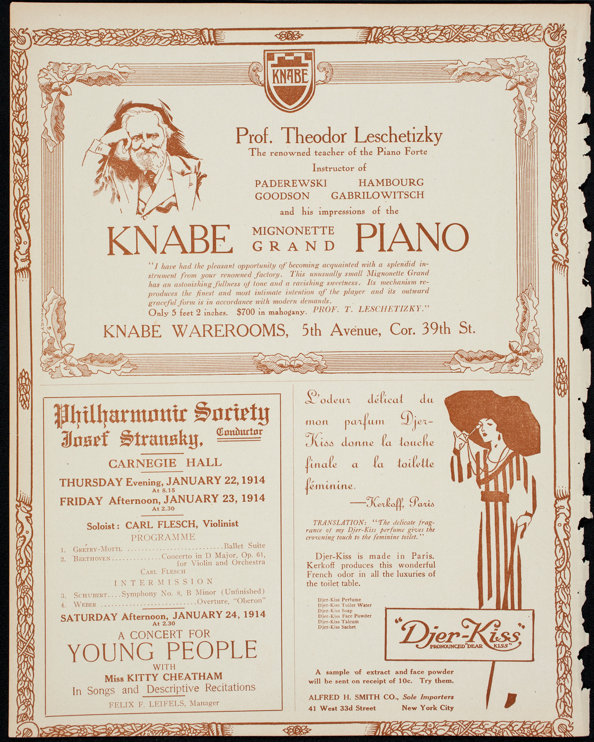 Burton Holmes Travelogue: The New Manila, January 11, 1914, program page 12