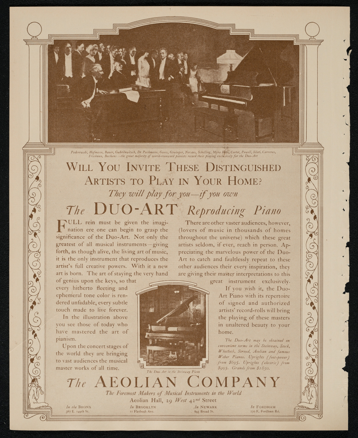 Zlatko Balokovic, Violin, November 4, 1924, program page 2