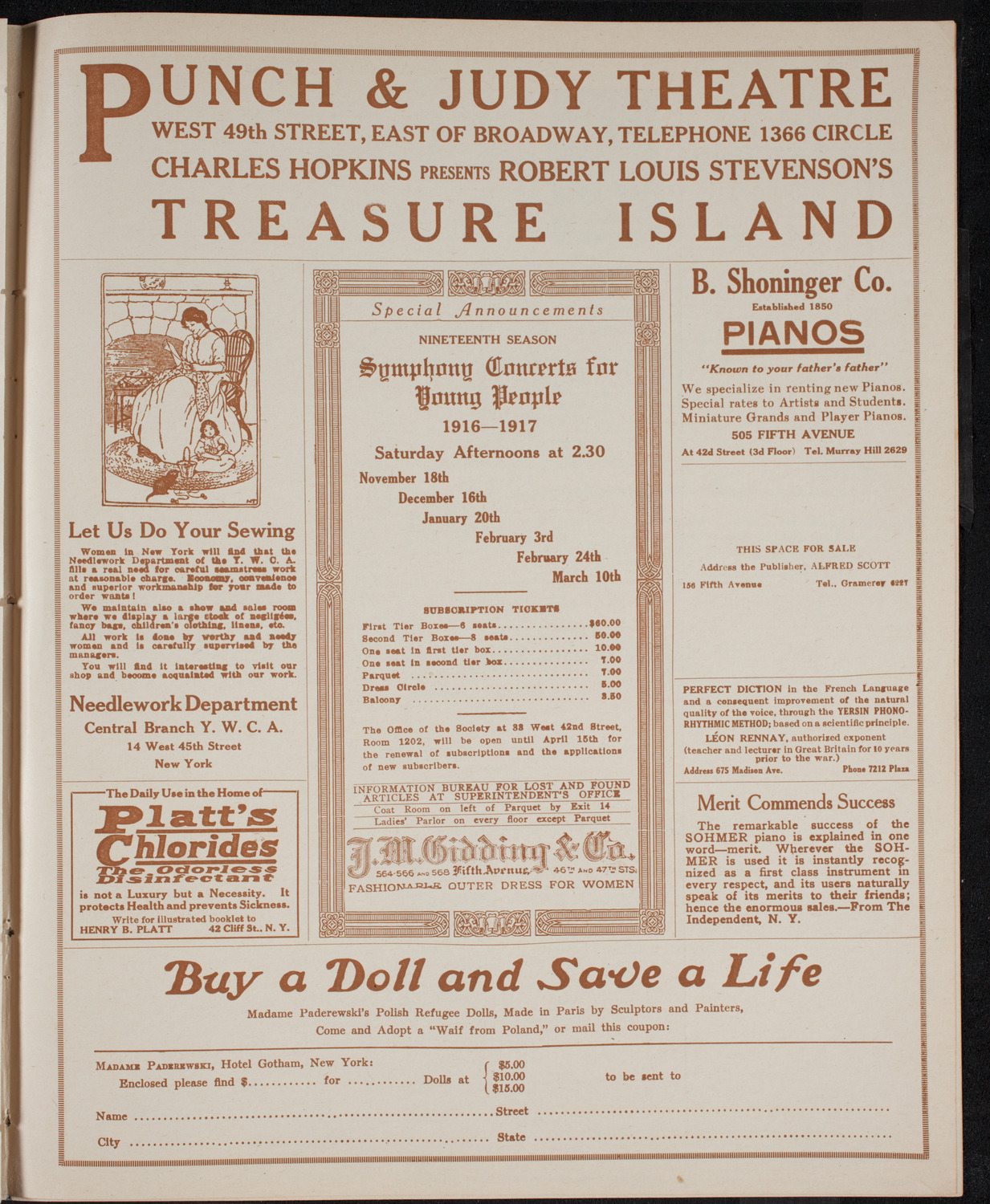 Meeting: American Committee for Armenian and Syrian Relief, May 14, 1916, program page 9