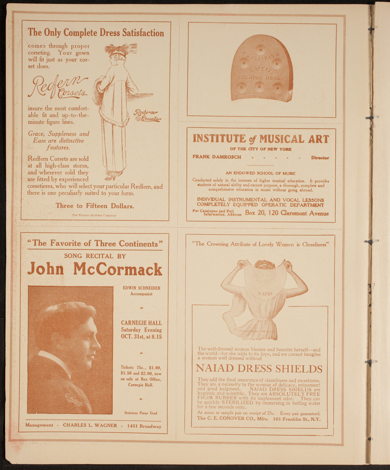 Frank R. Roberson, October 28, 1914, program page 2