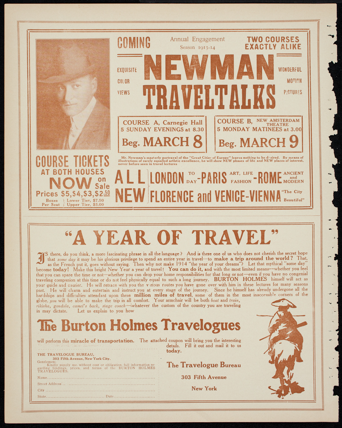 Burton Holmes Travelogue: The Philippines, February 23, 1914, program page 10