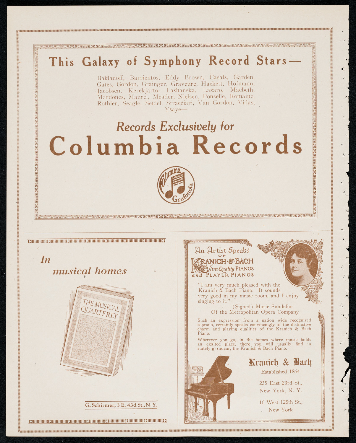 Symphony Concert for Young People, December 11, 1920, program page 6