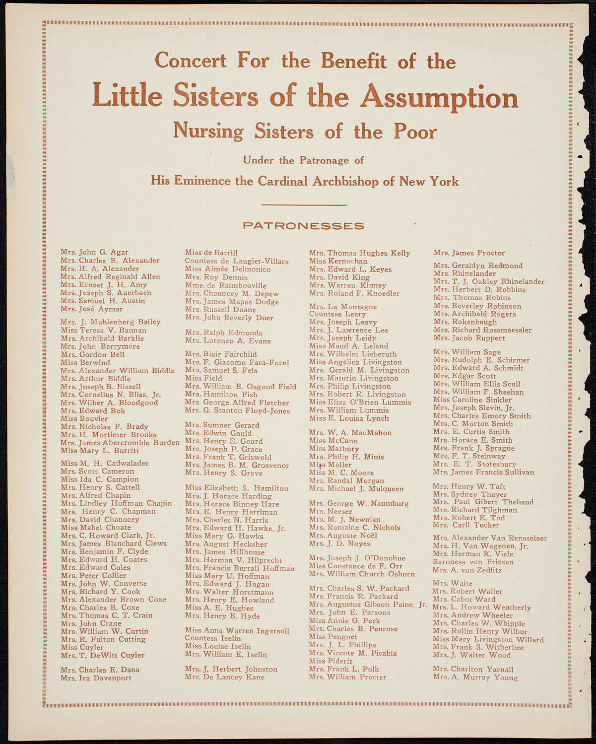 Philadelphia Orchestra, January 21, 1914, program page 8