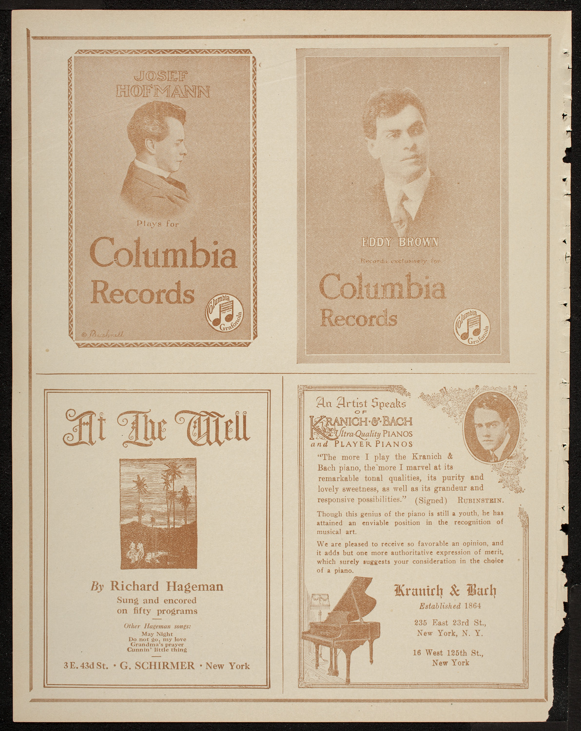 Graduation: Packard Commercial School, May 25, 1920, program page 6