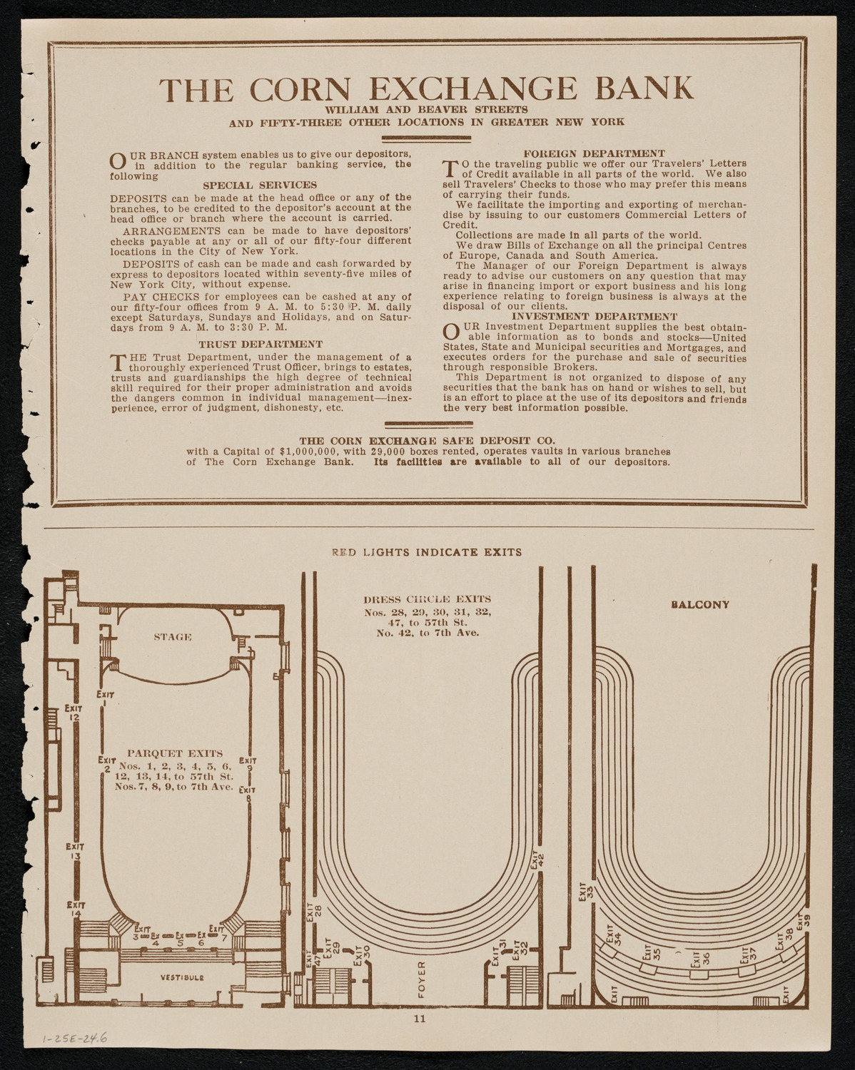 New York Symphony Orchestra: Beethoven Cycle, January 25, 1924, program page 11