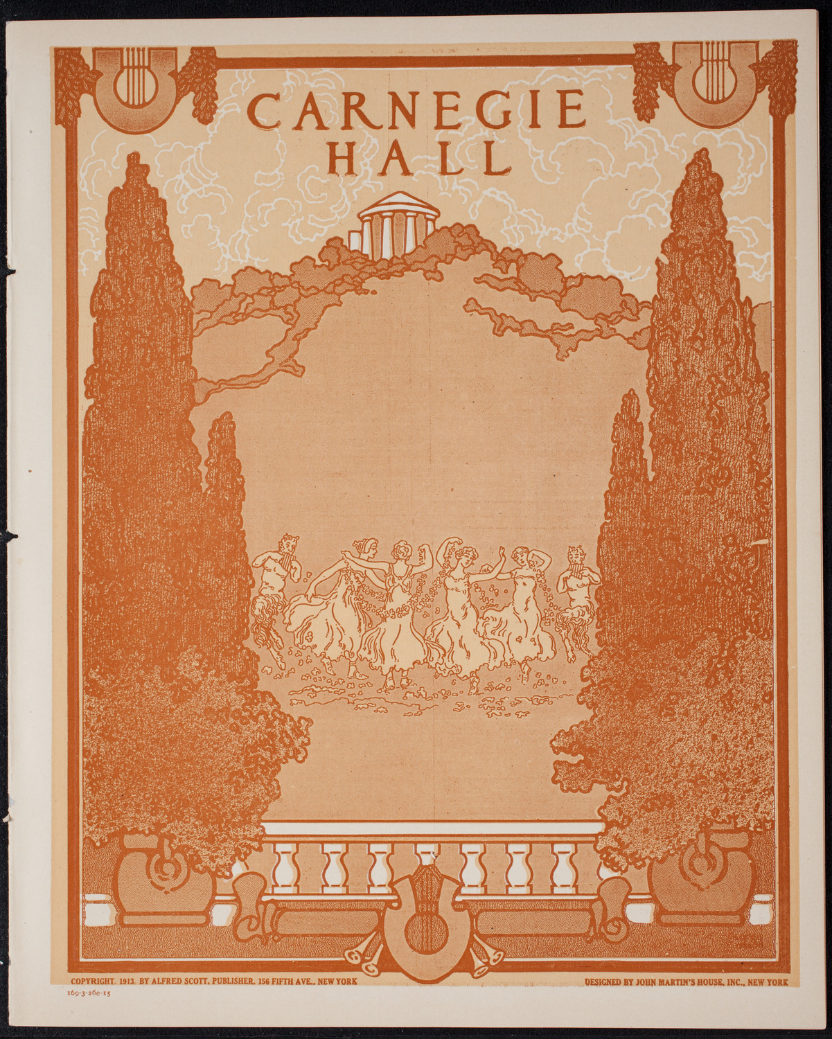 Catholic Oratorio Society, March 26, 1915, program page 1