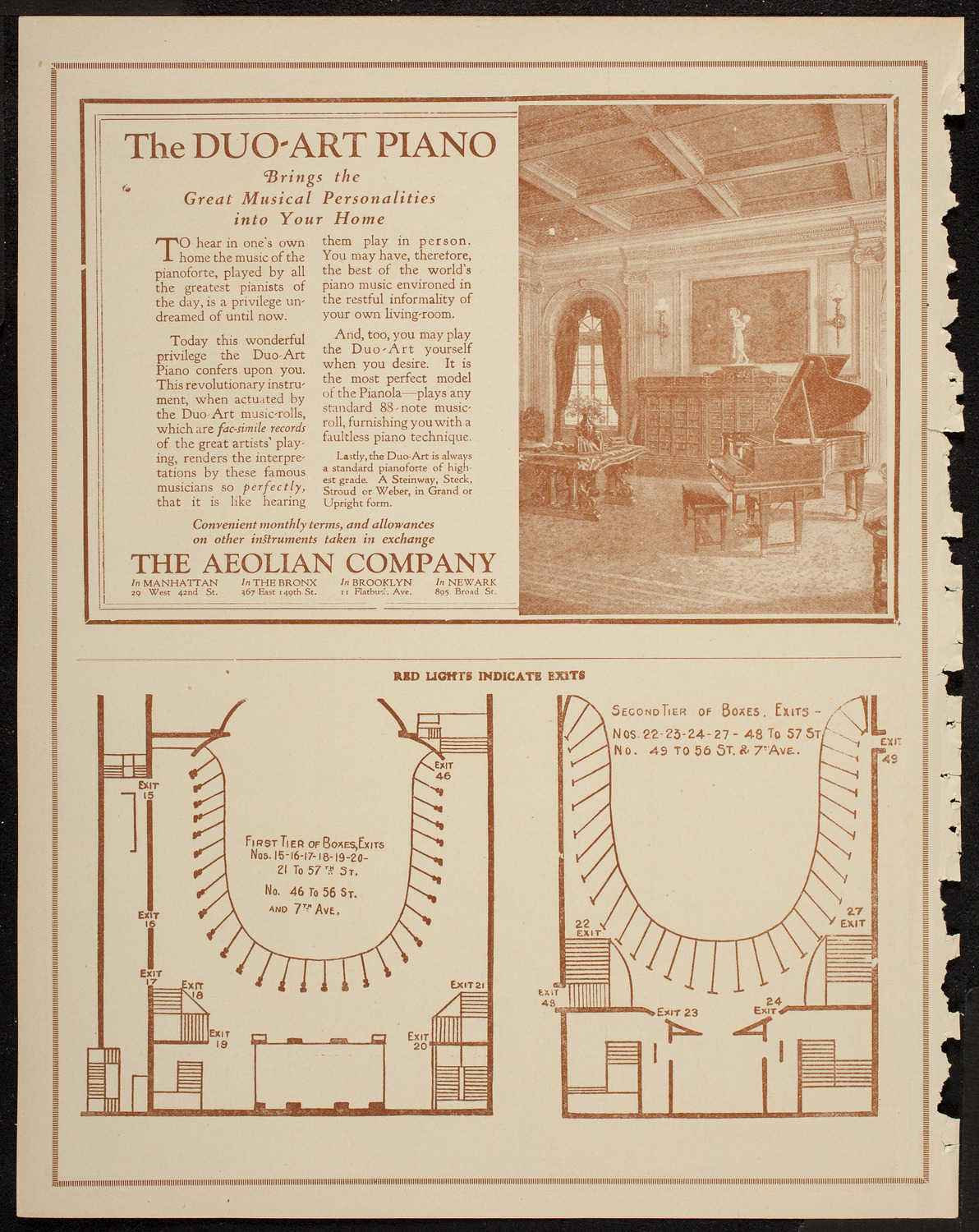 New York Symphony Orchestra, March 20, 1920, program page 10