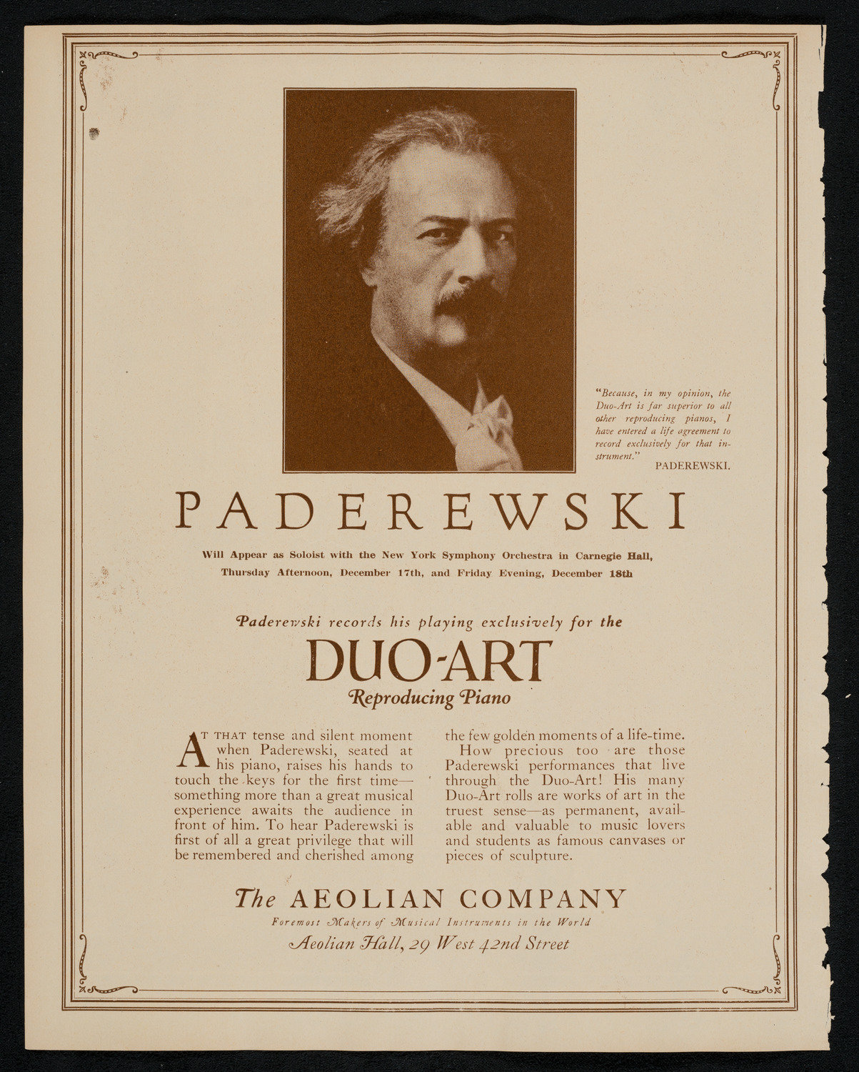 State Symphony Orchestra of New York, December 20, 1925, program page 2