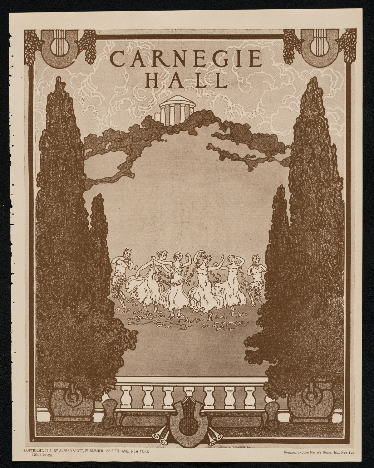 Philadelphia Orchestra, January 2, 1924, program page 1