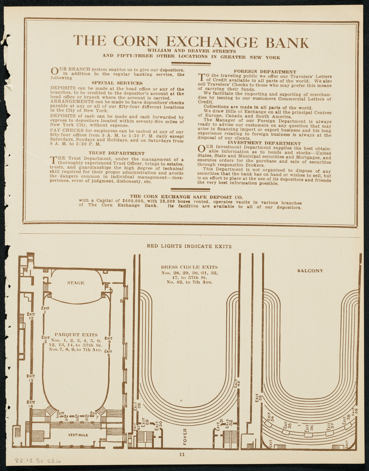 New York Philharmonic Students' Concert, December 3, 1923, program page 11