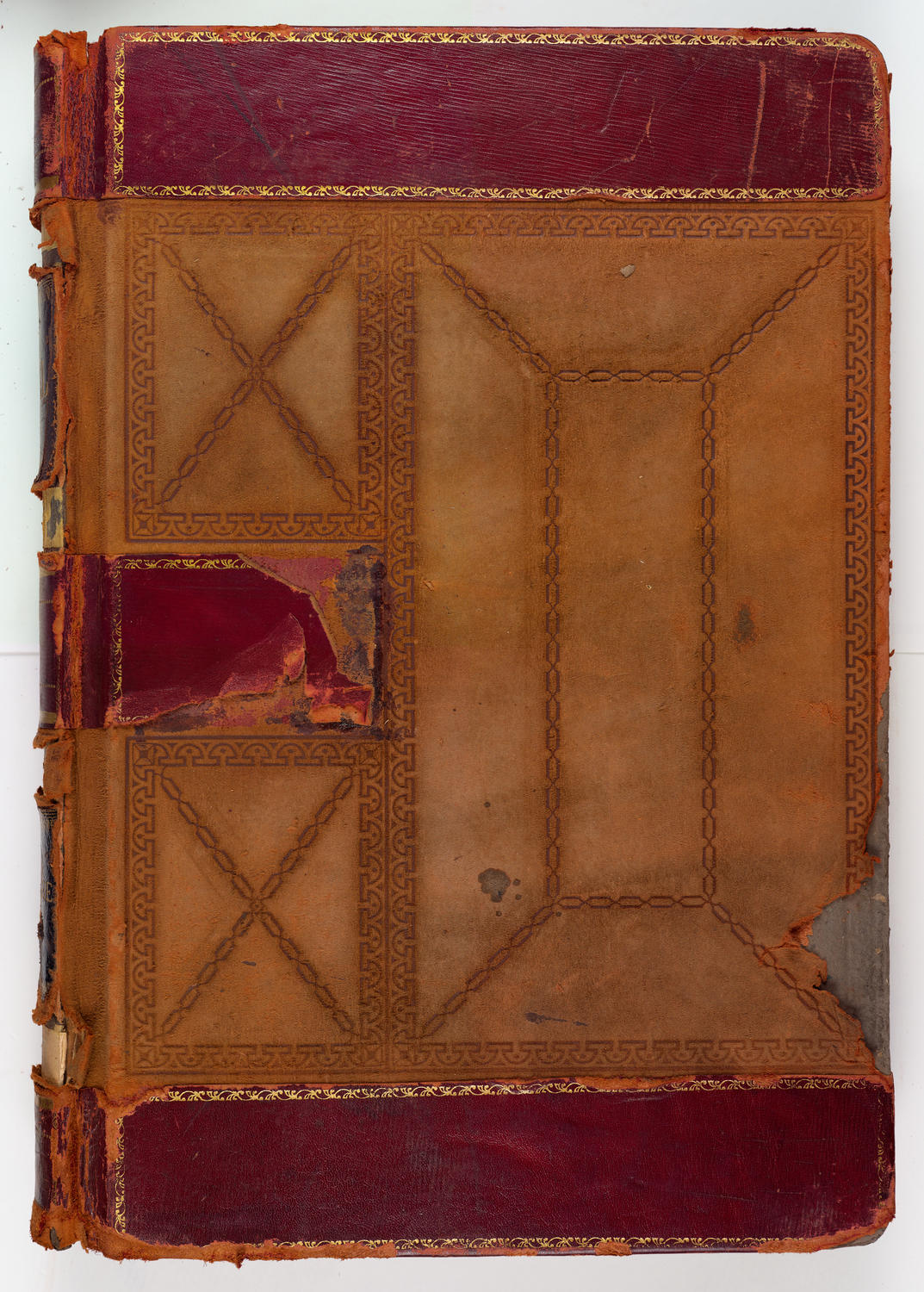 Music Hall Accounting Ledger, volume 5, front cover