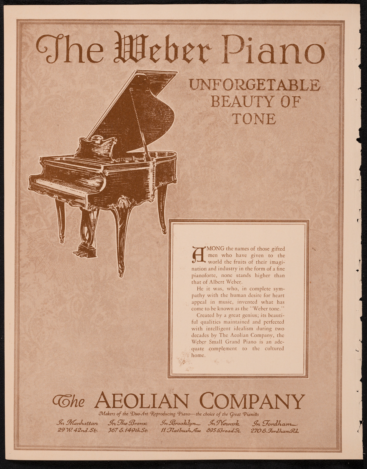 Arno Segall, Violin, January 14, 1925, program page 2