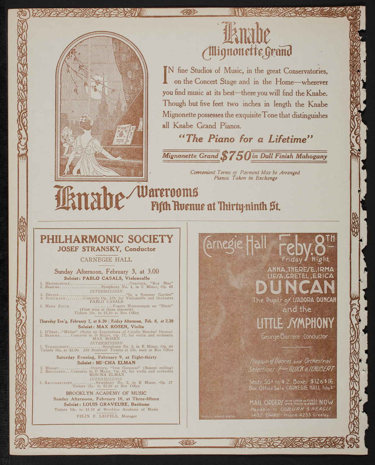 Symphony Concert for Young People, February 2, 1918, program page 12