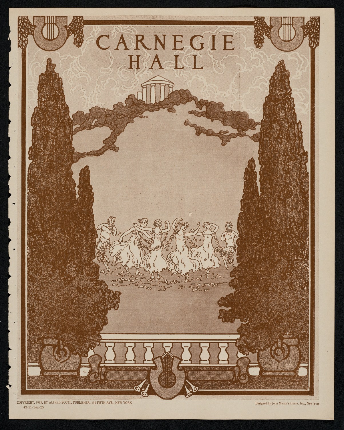 Josef Hofmann, Piano, November 14, 1925, program page 1