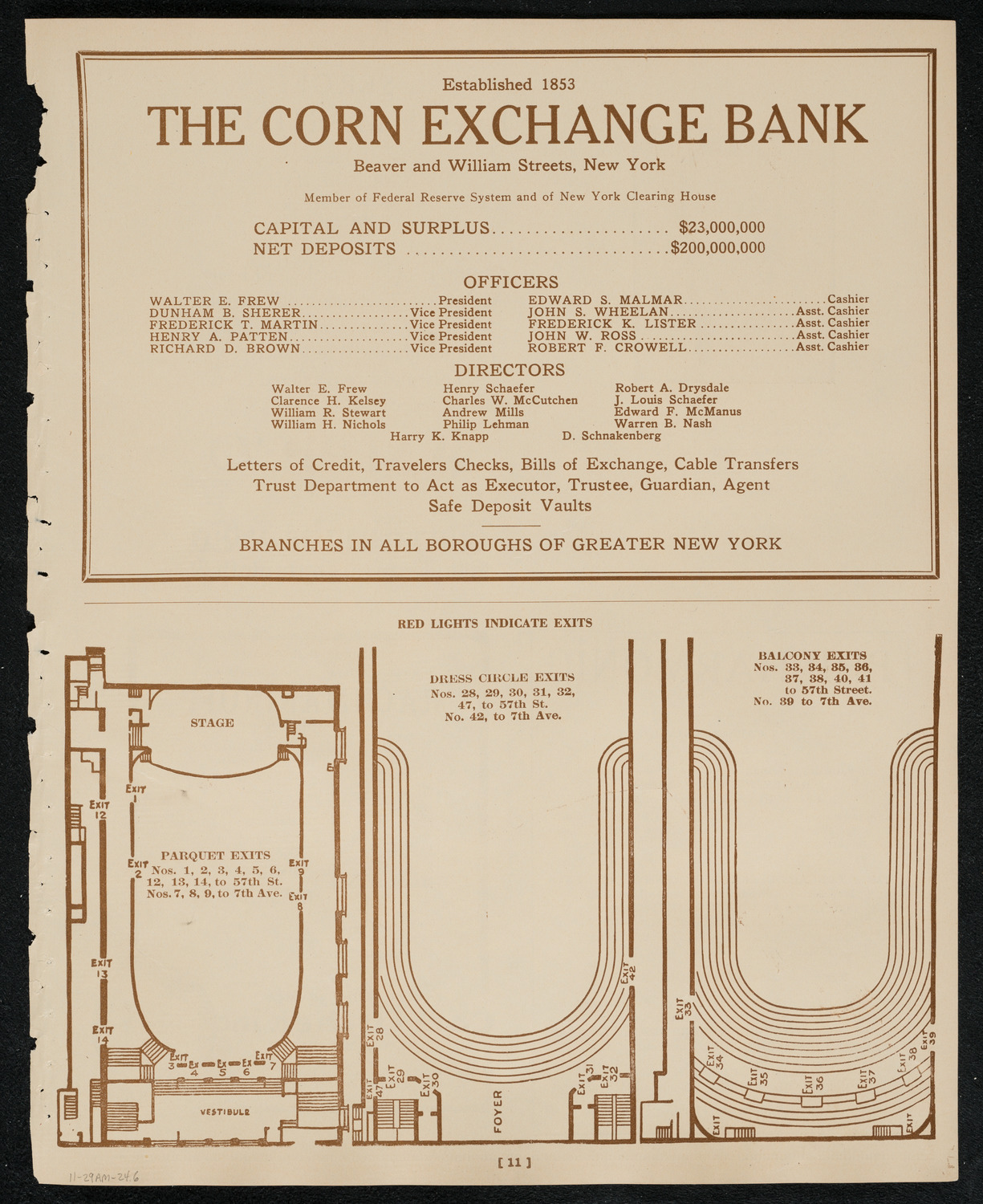 Symphony Concert for Young People, November 29, 1924, program page 11