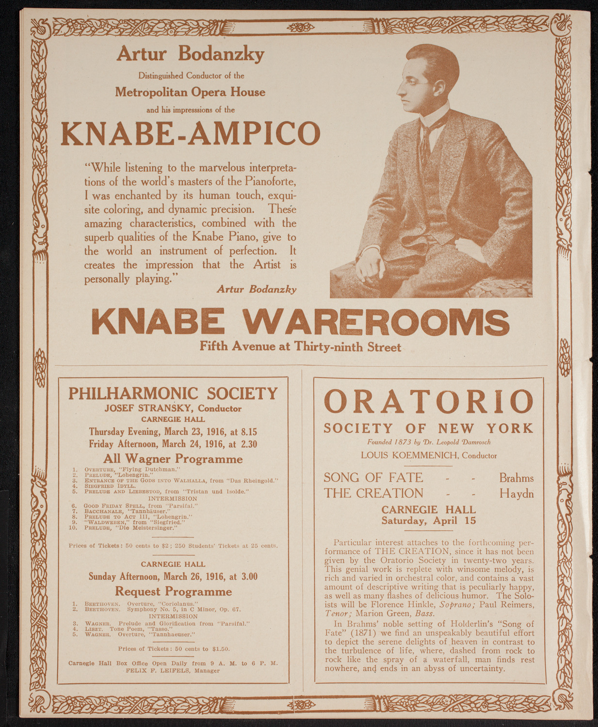 Newman Traveltalks: Chile, March 12, 1916, program page 12