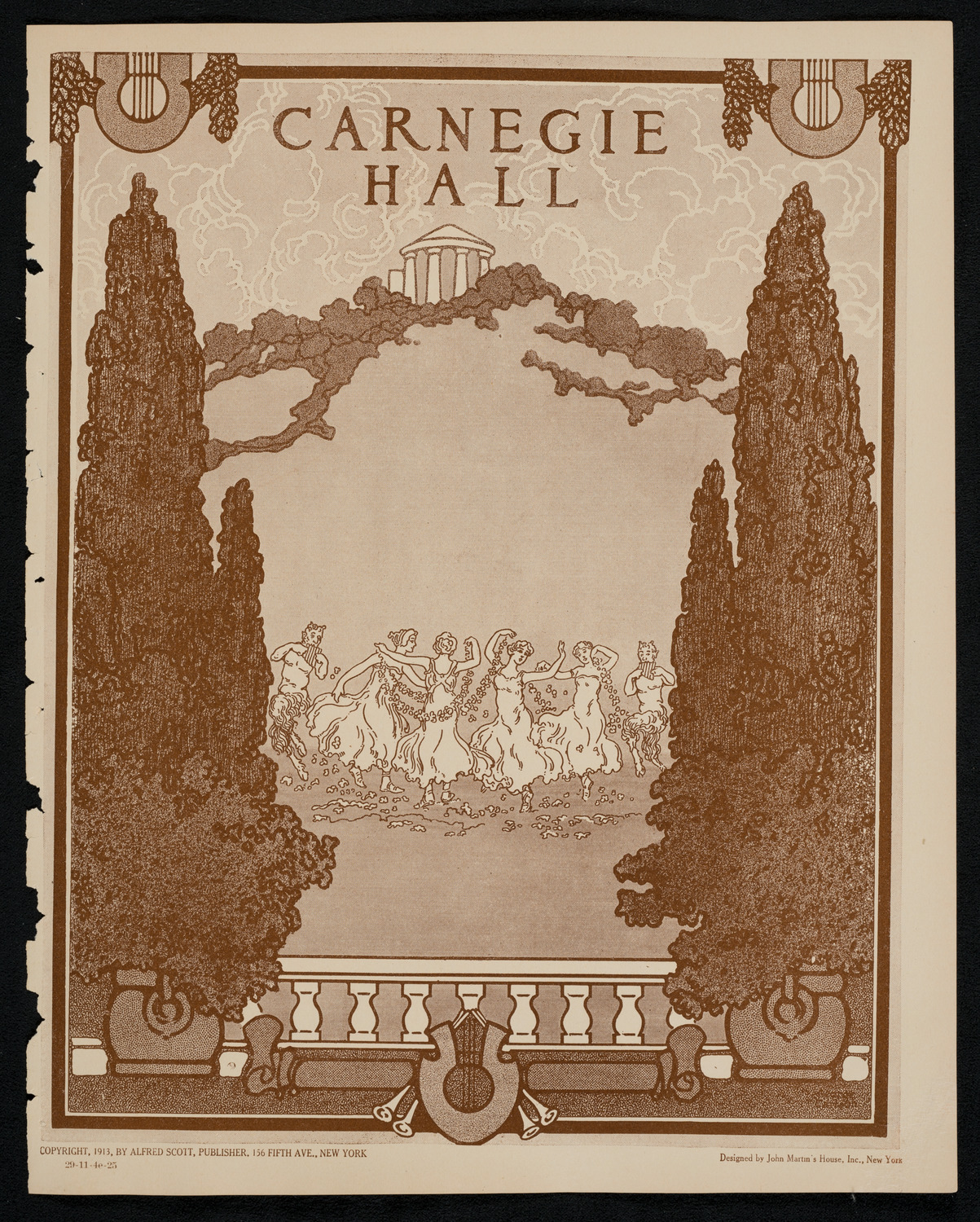 State Symphony Orchestra of New York, November 4, 1925, program page 1