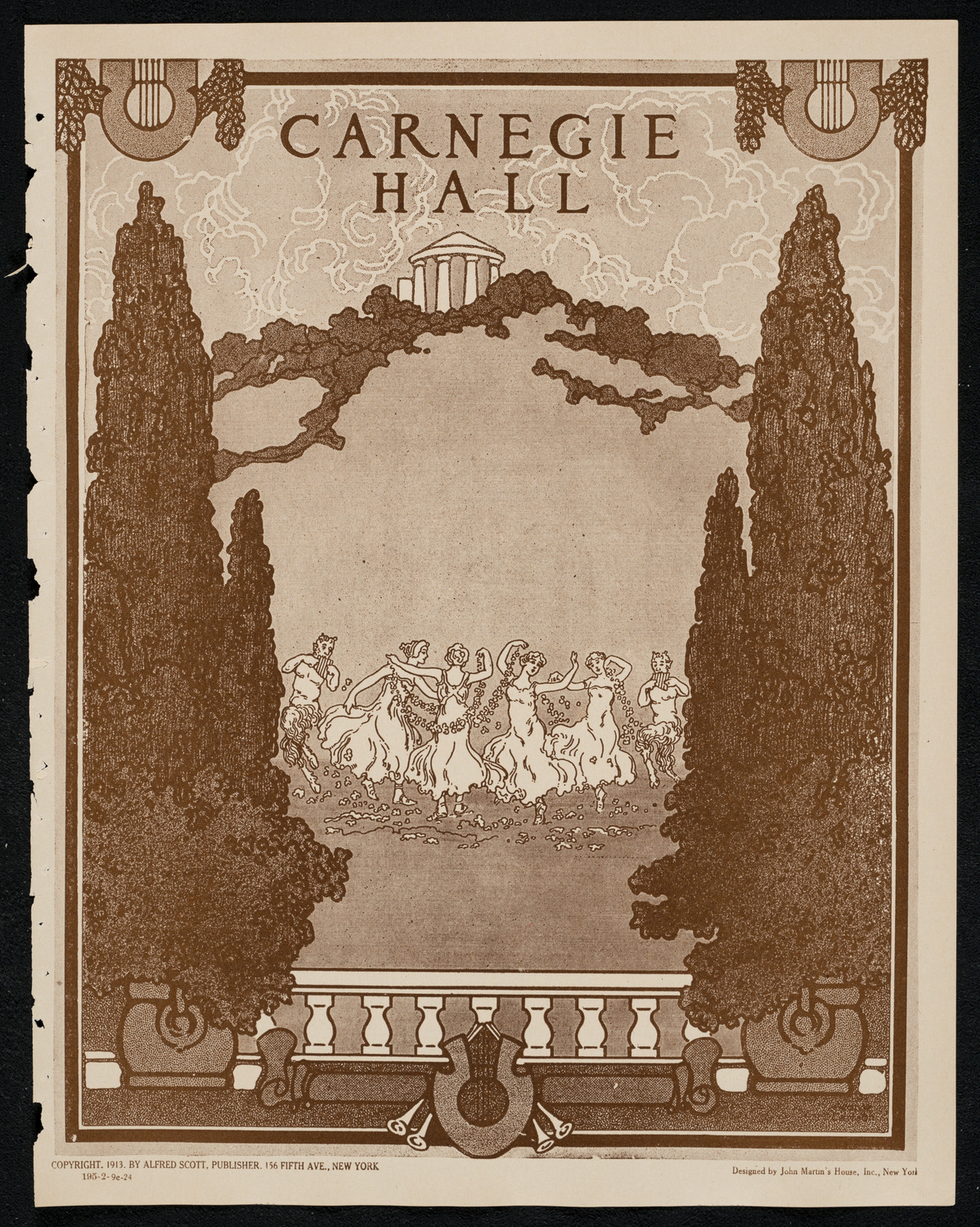 Lecture-Concert by Dr. G. Arthur Gayer, Mme. Wolf Rashkis, Alfredo Oswald, and Sepp Morscher, February 9, 1924, program page 1